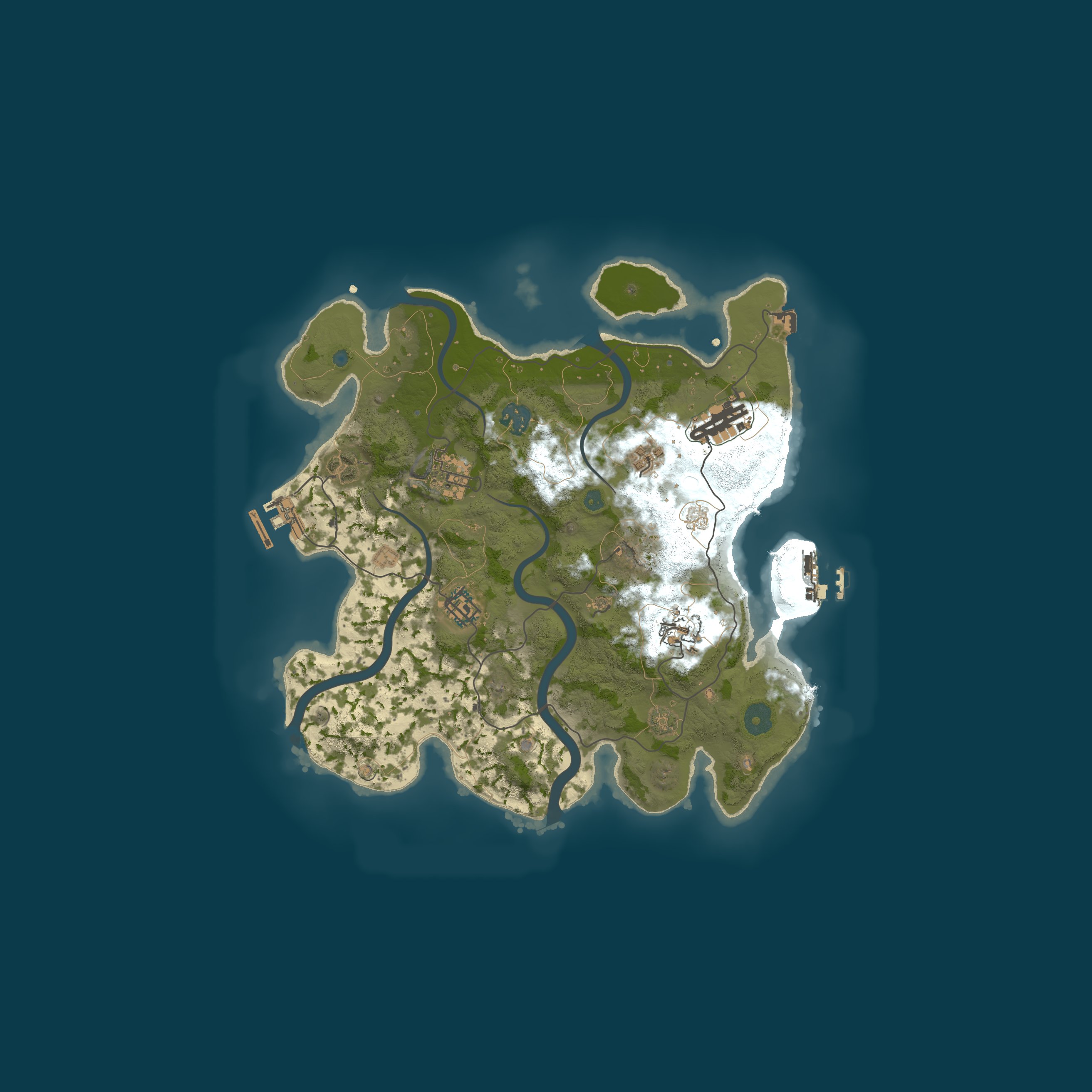 Карта сервера