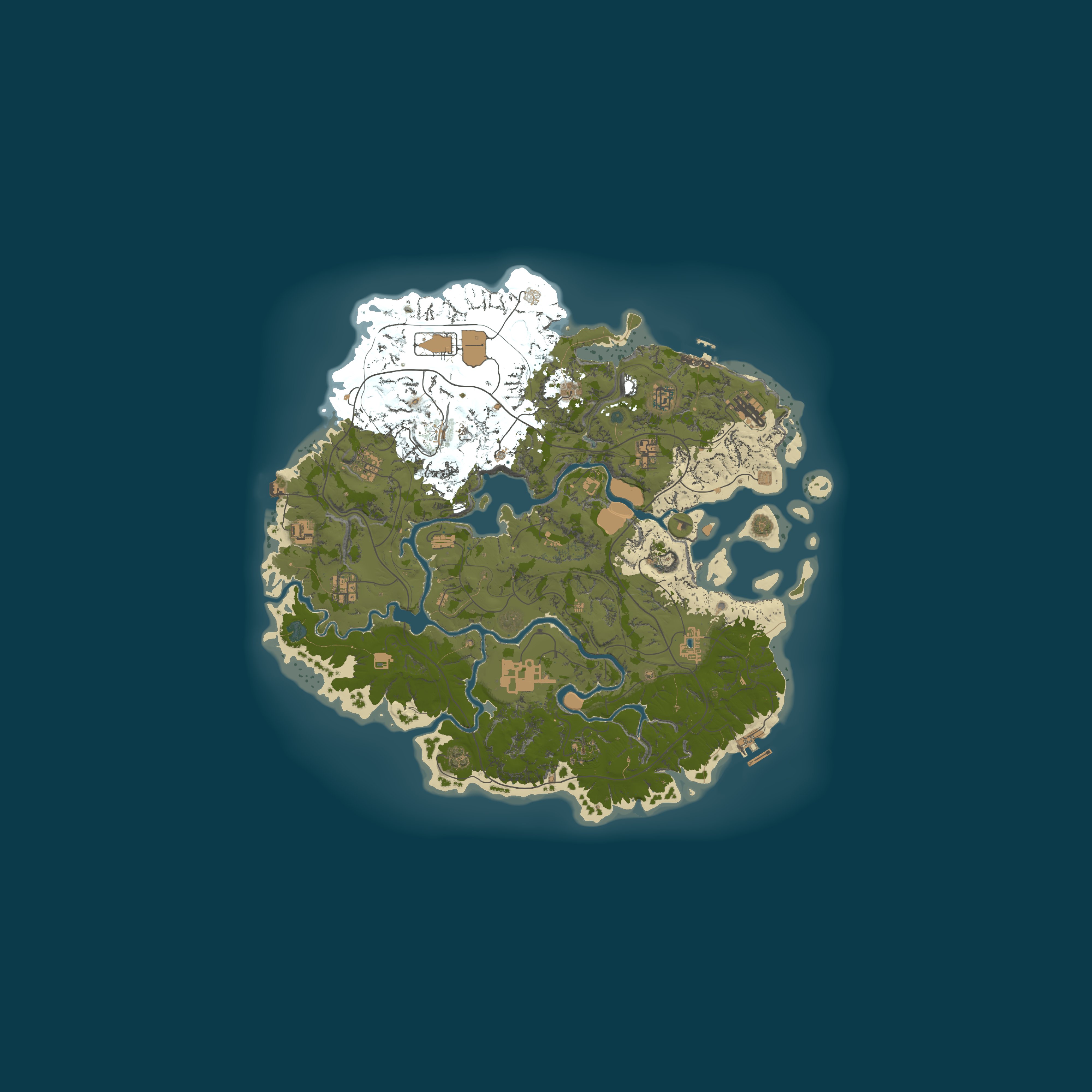 Procedural Map map