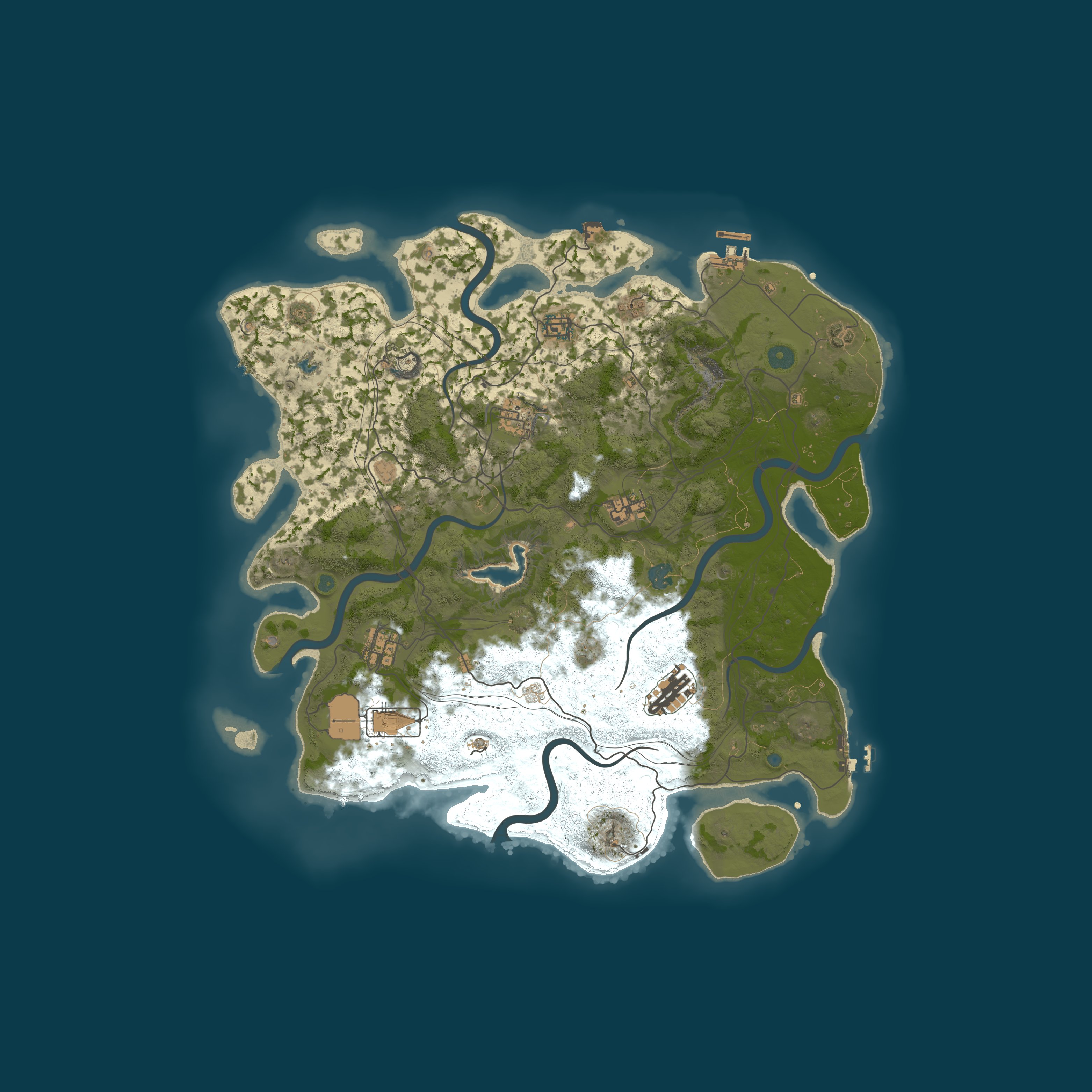 Map for TUNDRA RUST | 2X | ДЛЯ НОВИЧКОВ | AI-ЧАТ | 08.05.