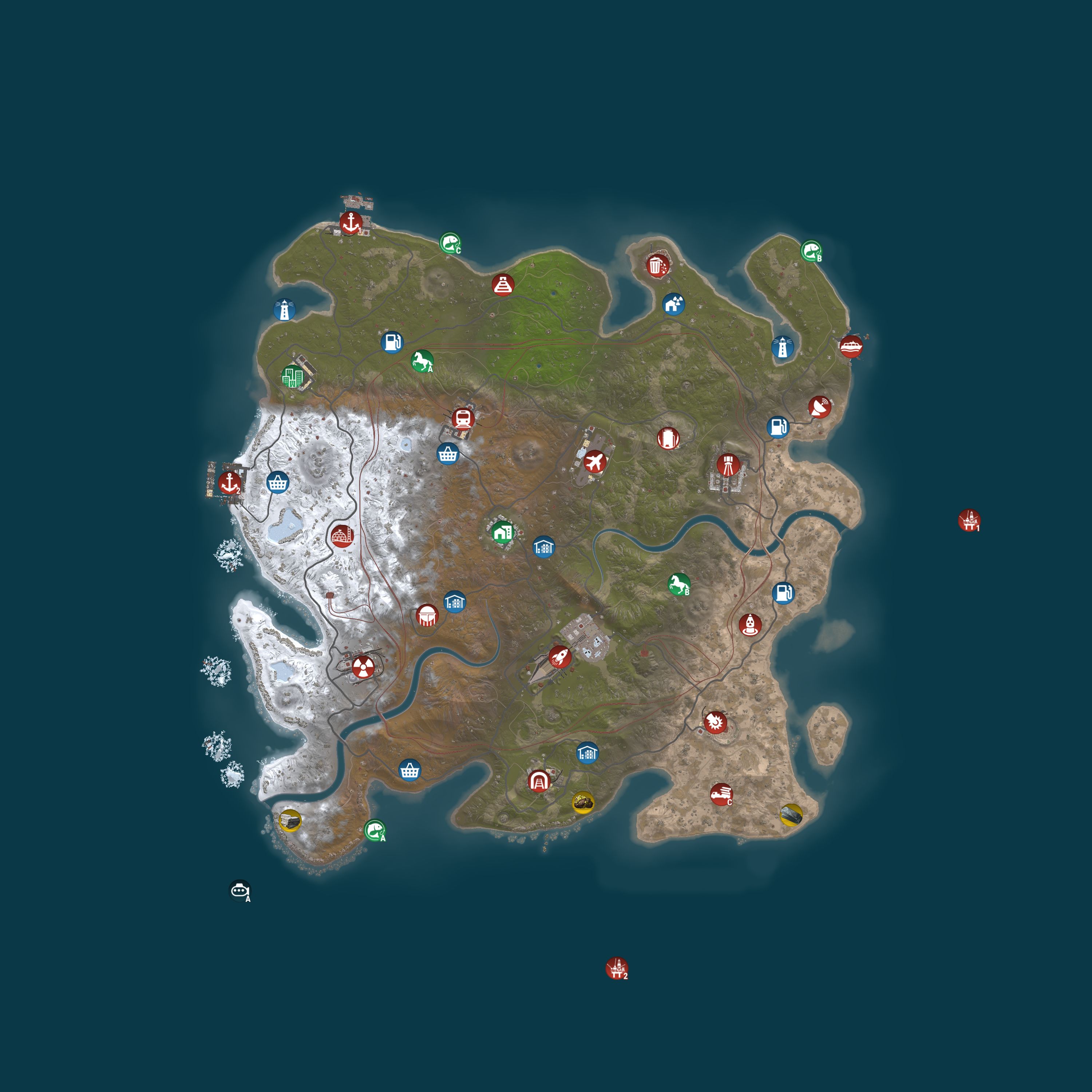 Rust map 4000/1337