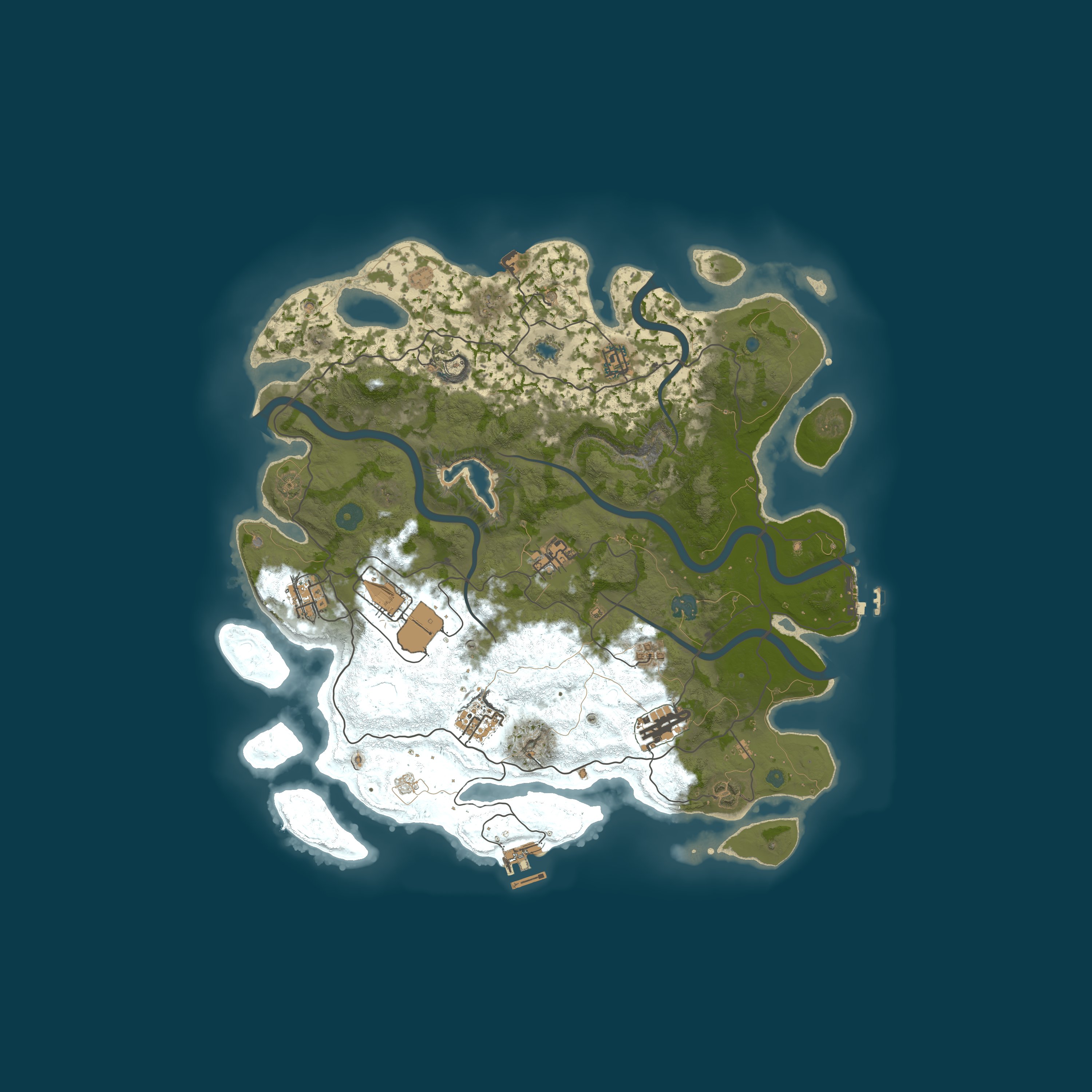 Map for Kennel PVE|VANILLA|LowUpkeep|QC