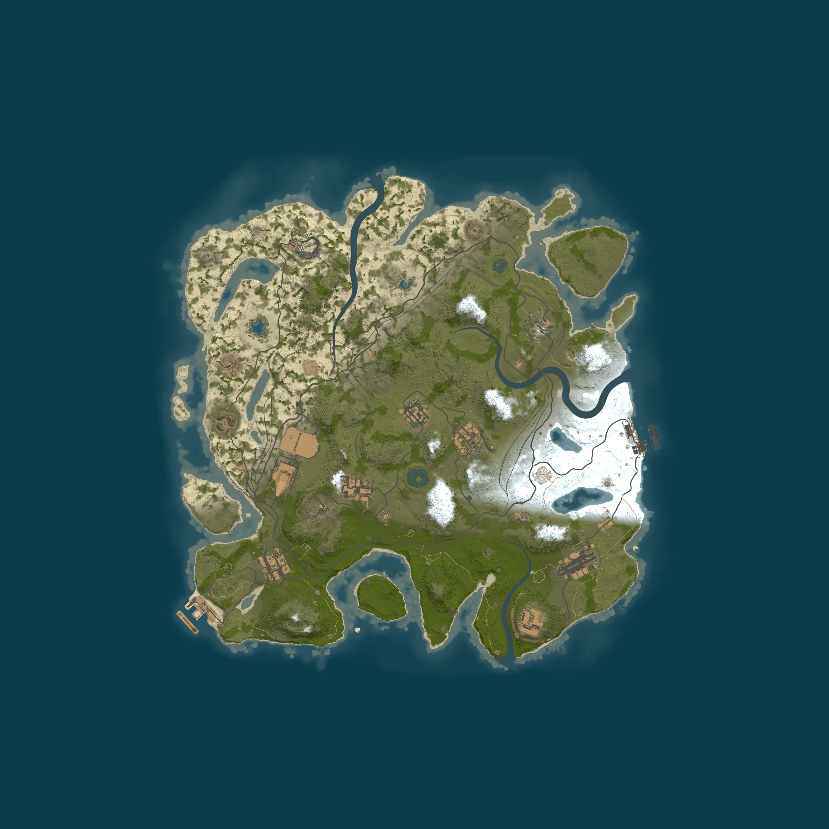 Rust map 3800/1337