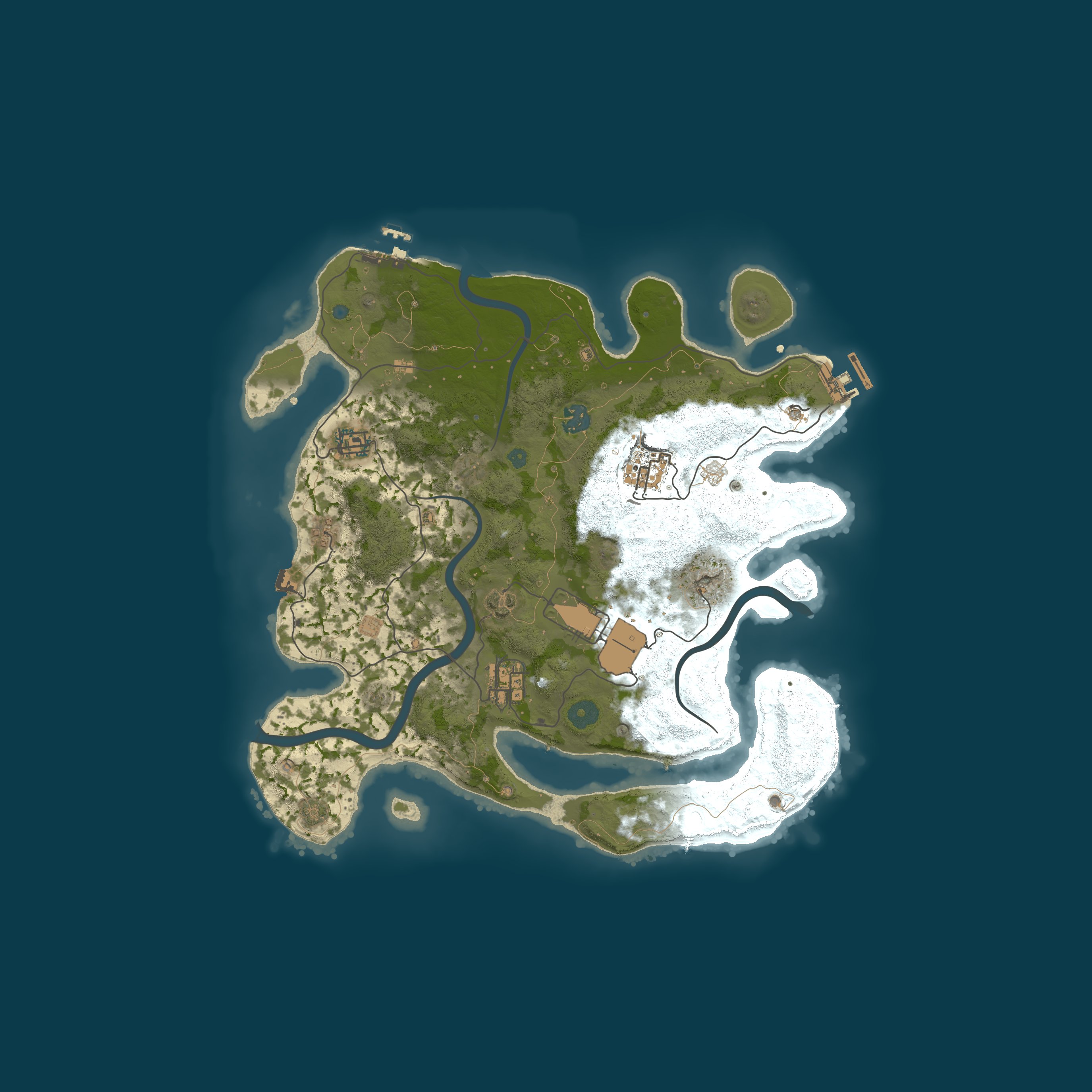 Карта сервера