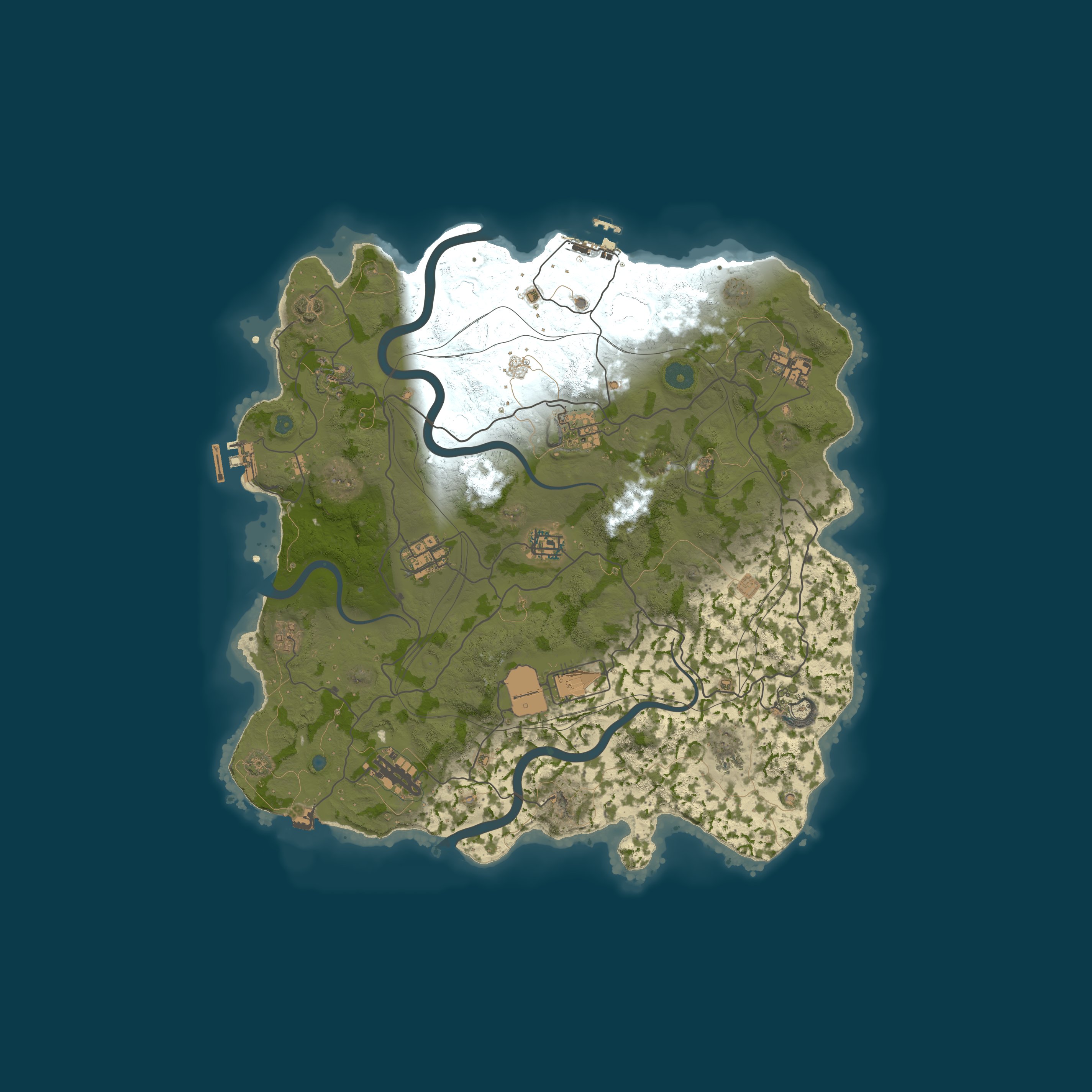 Map for WEREWOLF GAMING.CO 3x Solo/Duo/Trio|Loot x3|Share BPs| WIPED