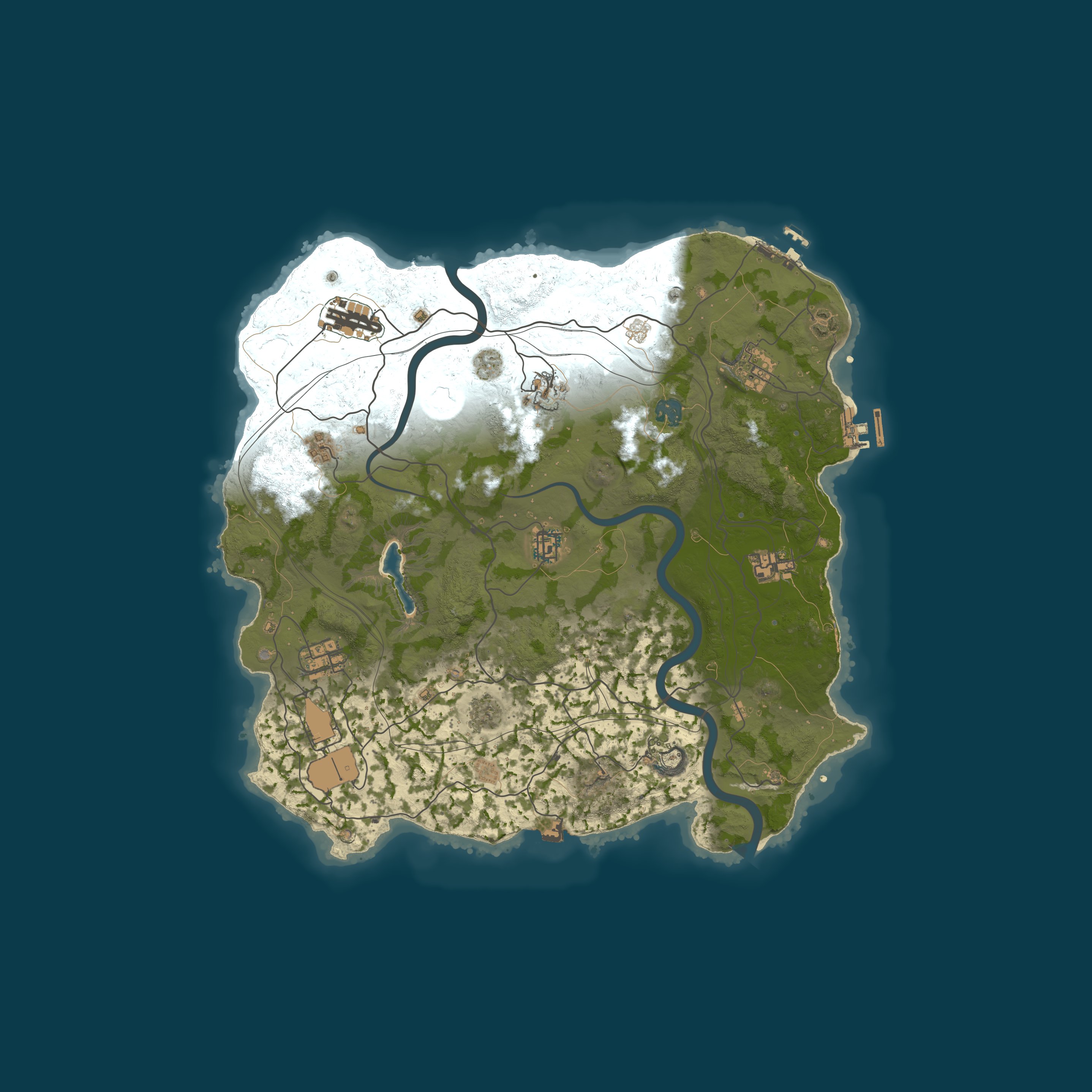 Карта сервера