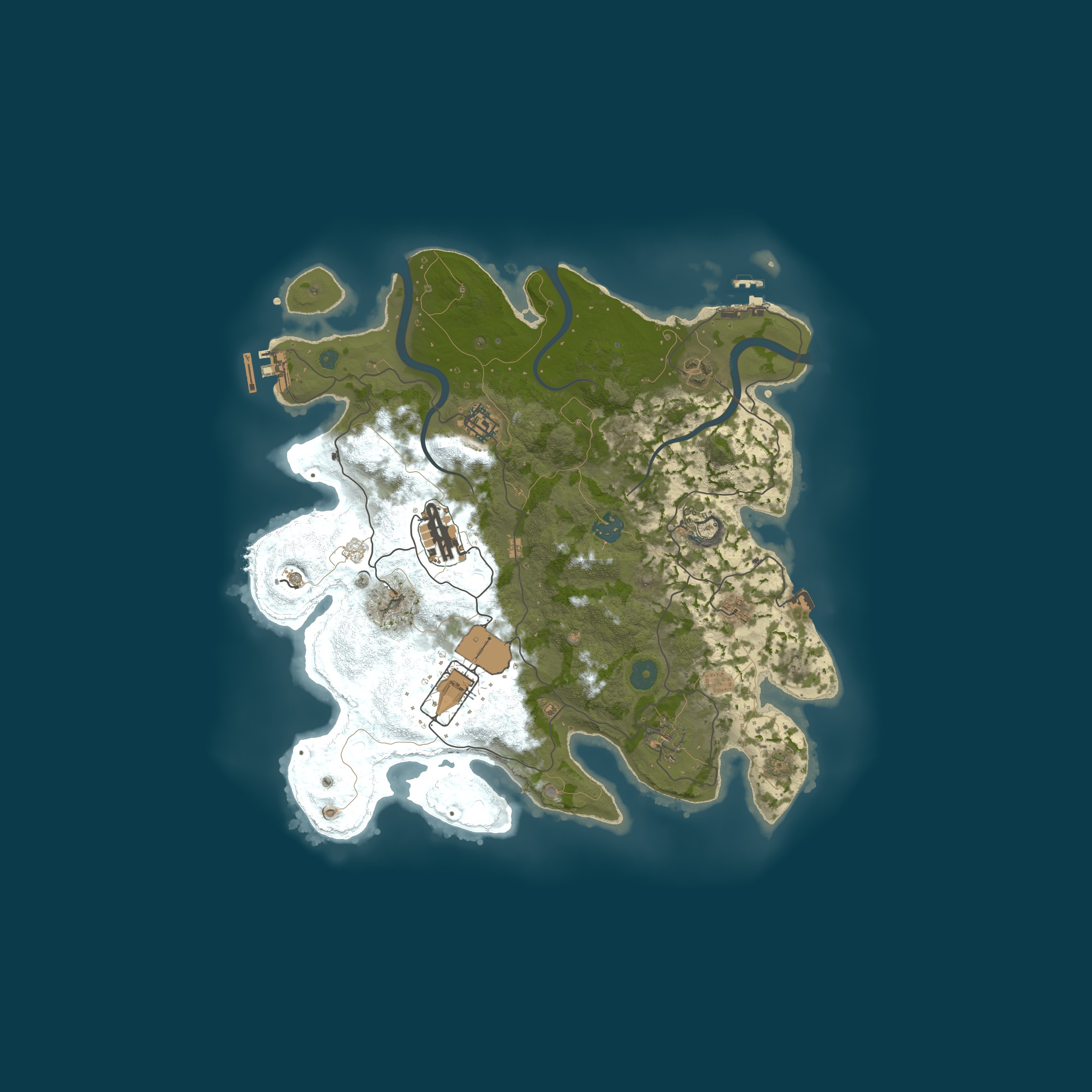 Map for RUST Ñ - LATAM/ESP - SOLO/DUO/TRIO MENSUAL