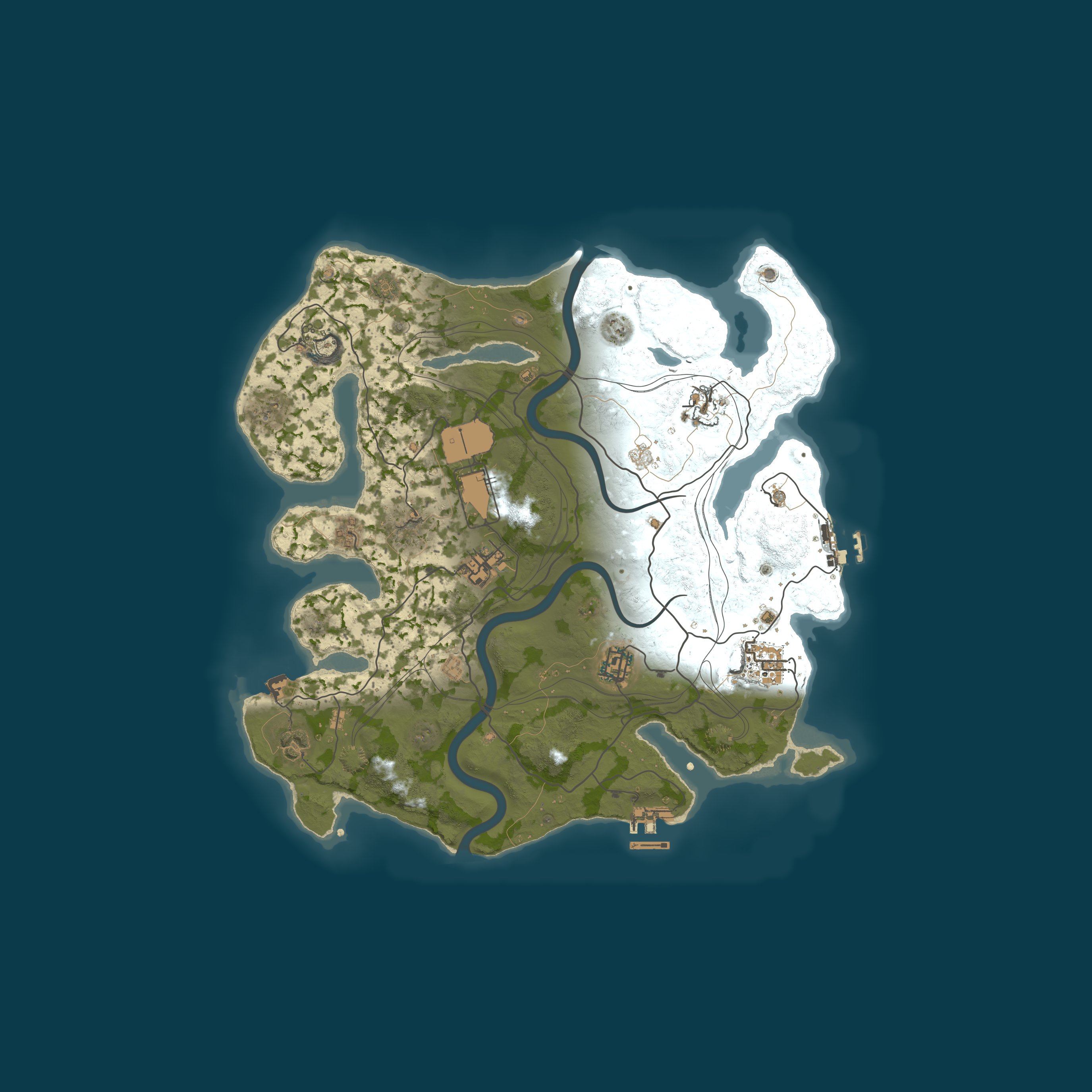 Карта сервера