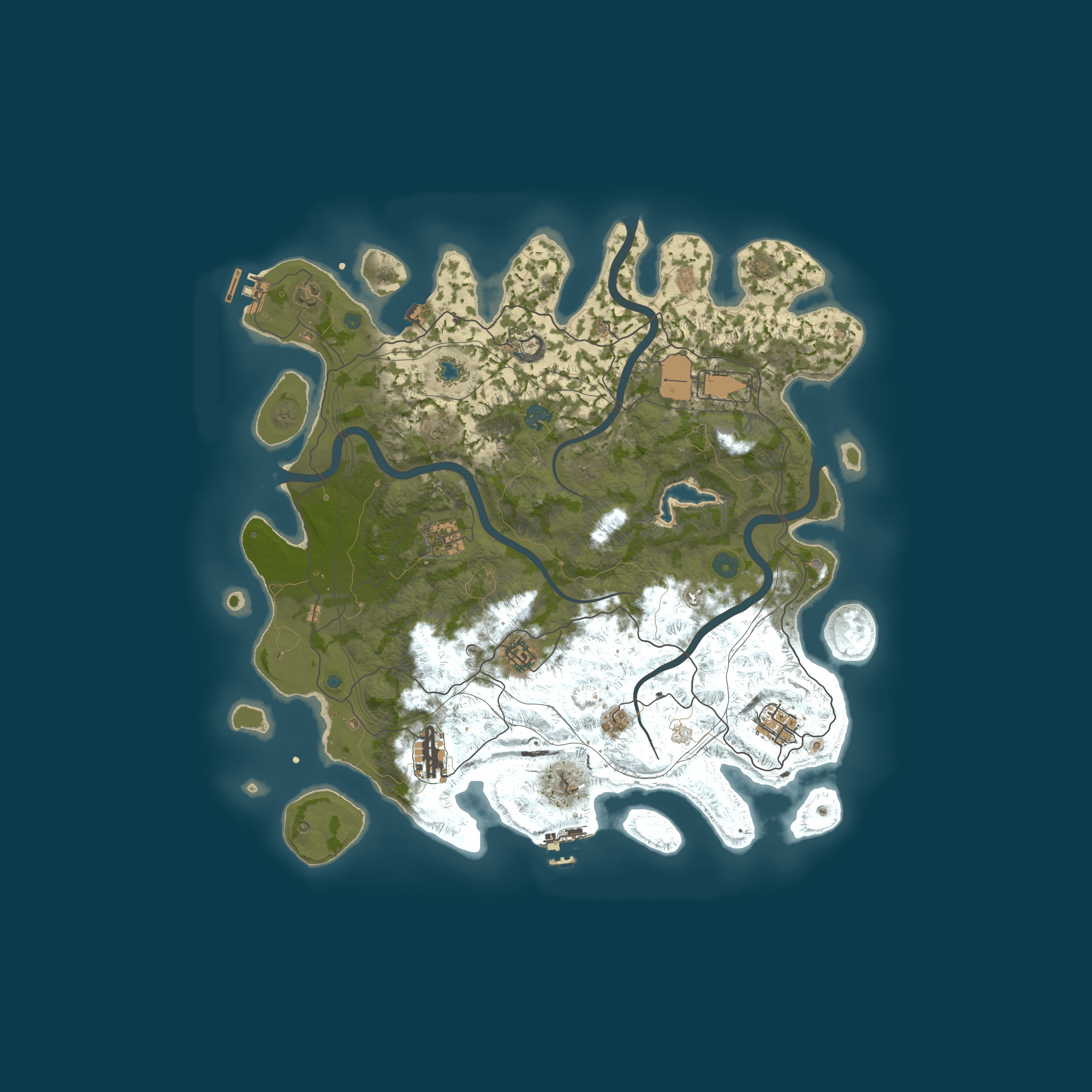 Карта сервера