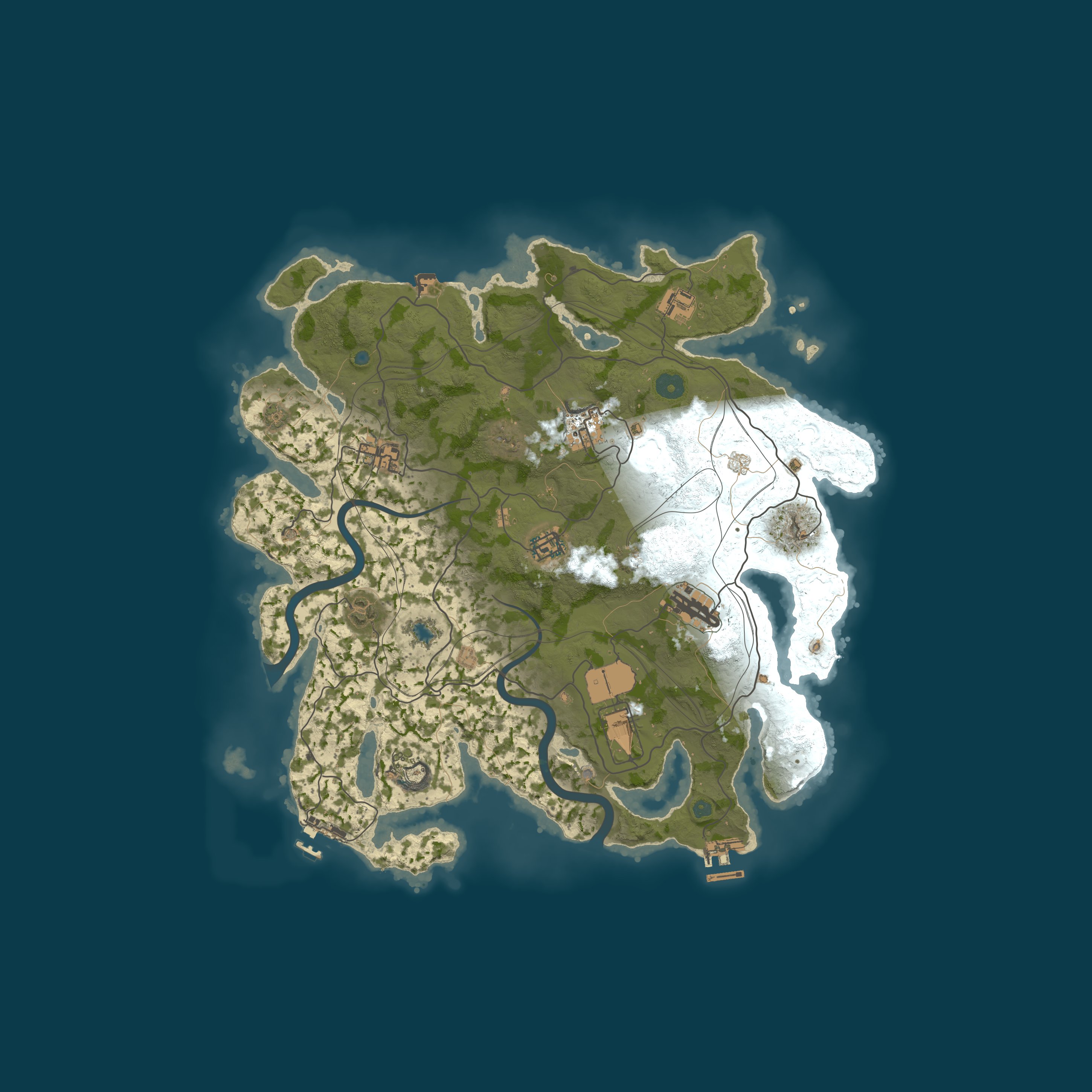 Rust map 3800/1337