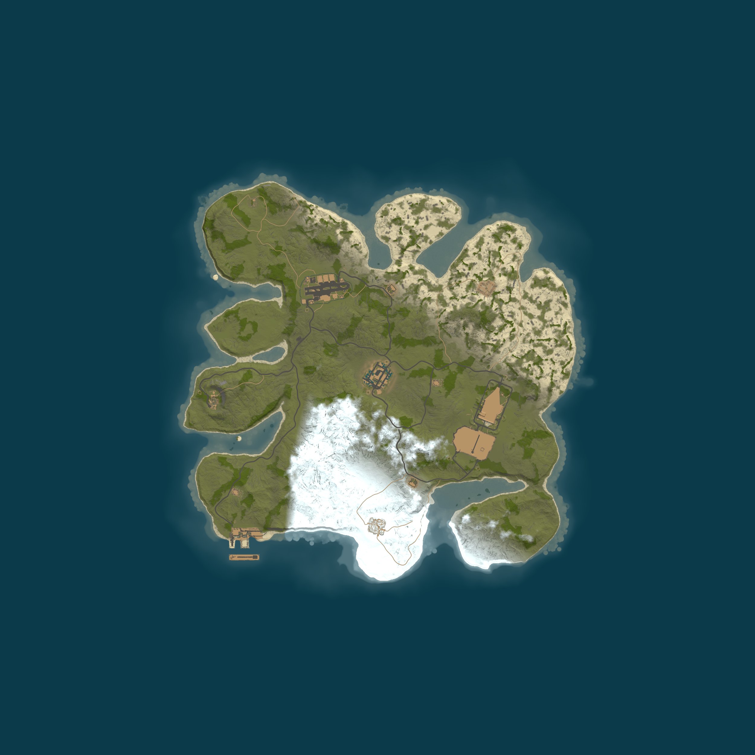 Карта сервера