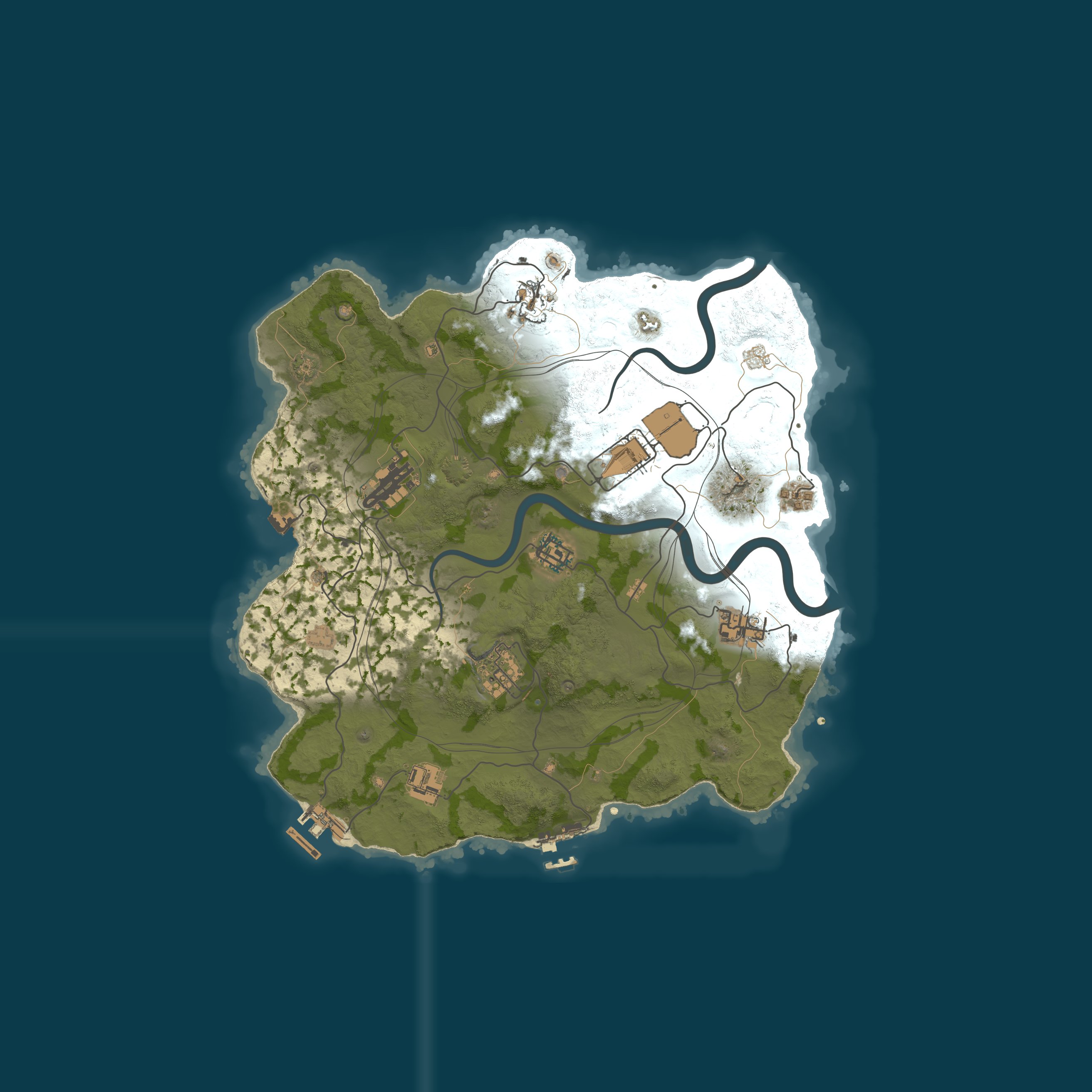 Rust map 3250/1337
