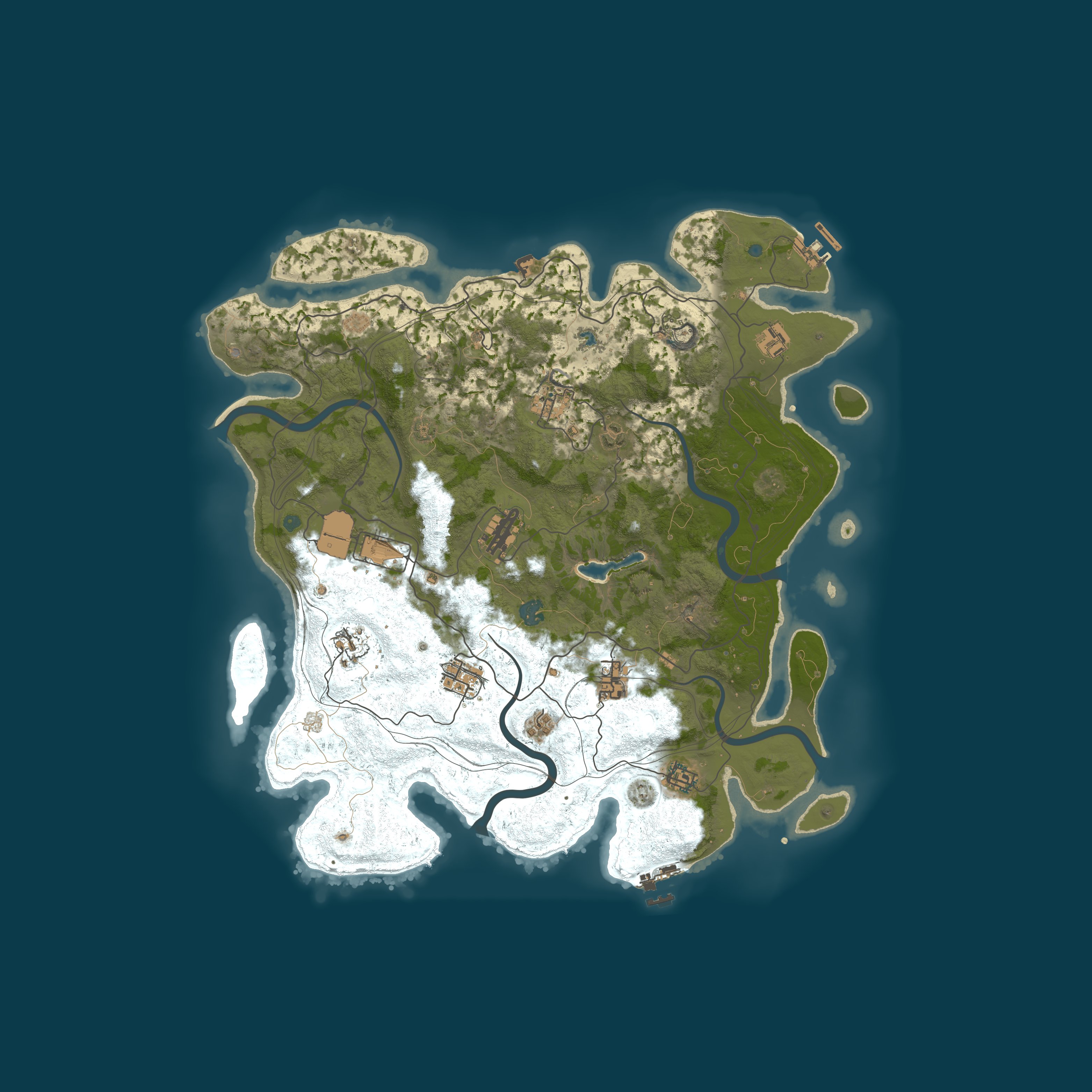 404 RUST SOLO/DUO/TRIO | ВС | ДЛЯ НОВИЧКОВ 11.10 — Bản đồ ngẫu nhiên 4250, seed 448697207