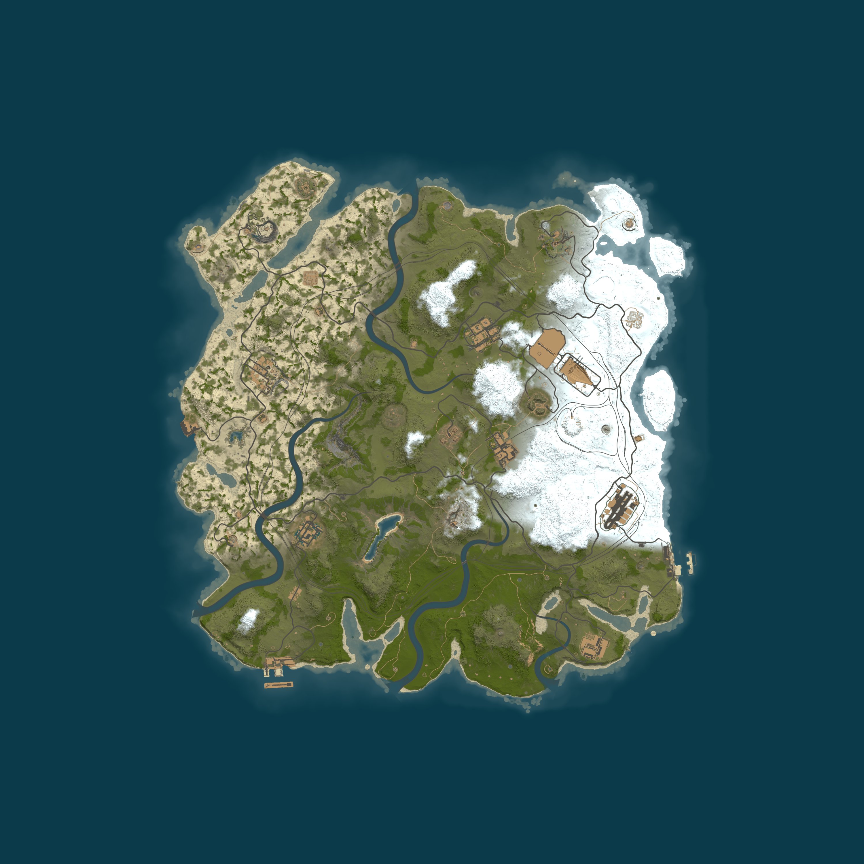 Rusticated Generated Maps