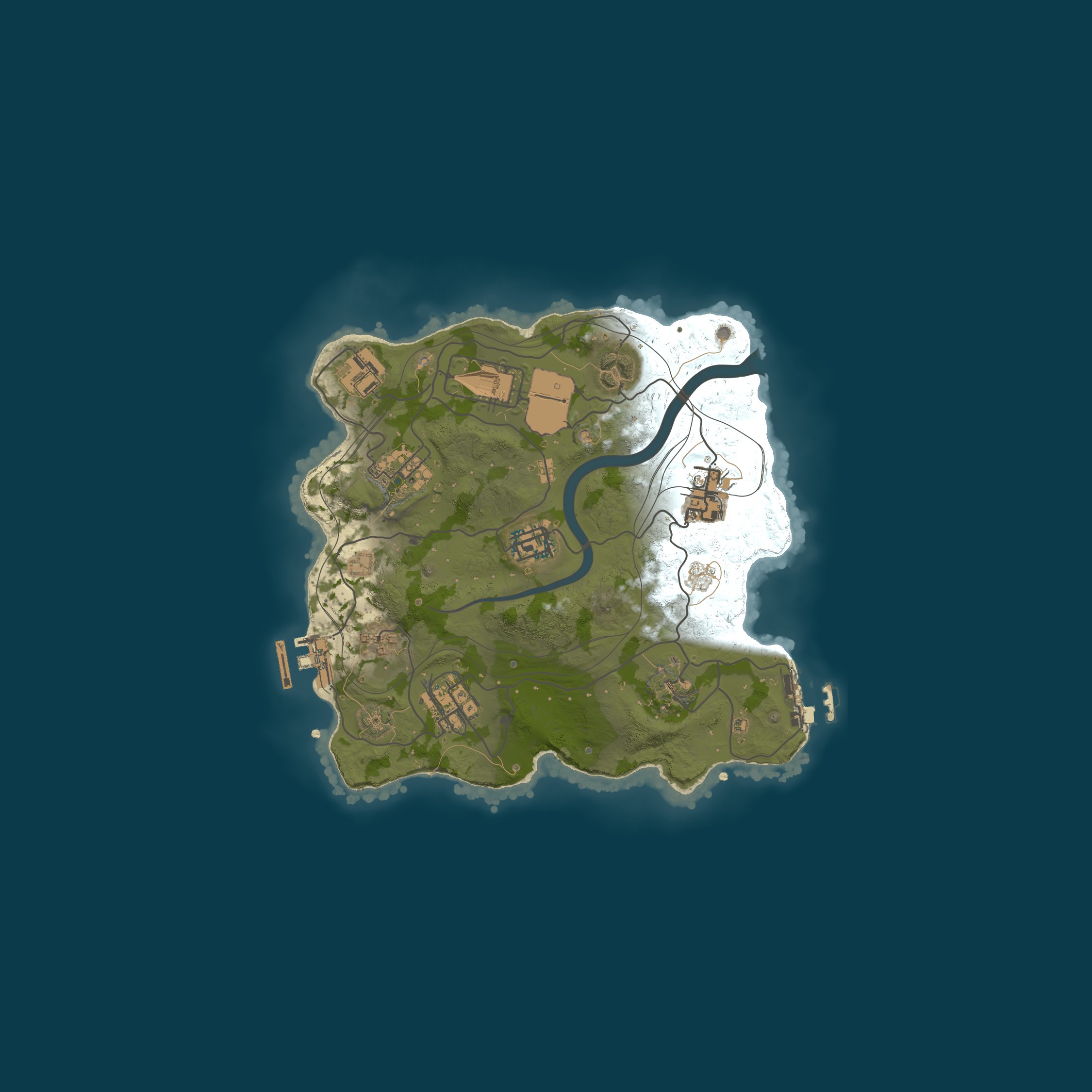 Rust map 2500/1