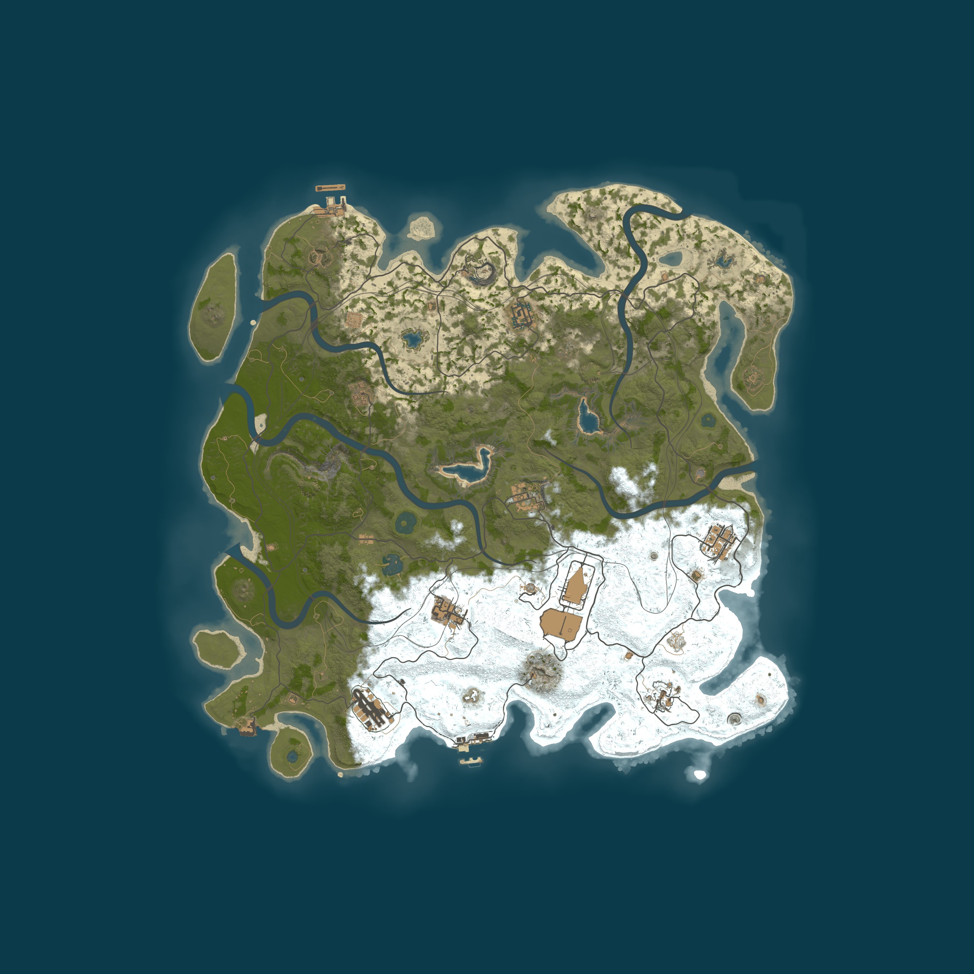 Карта сервера