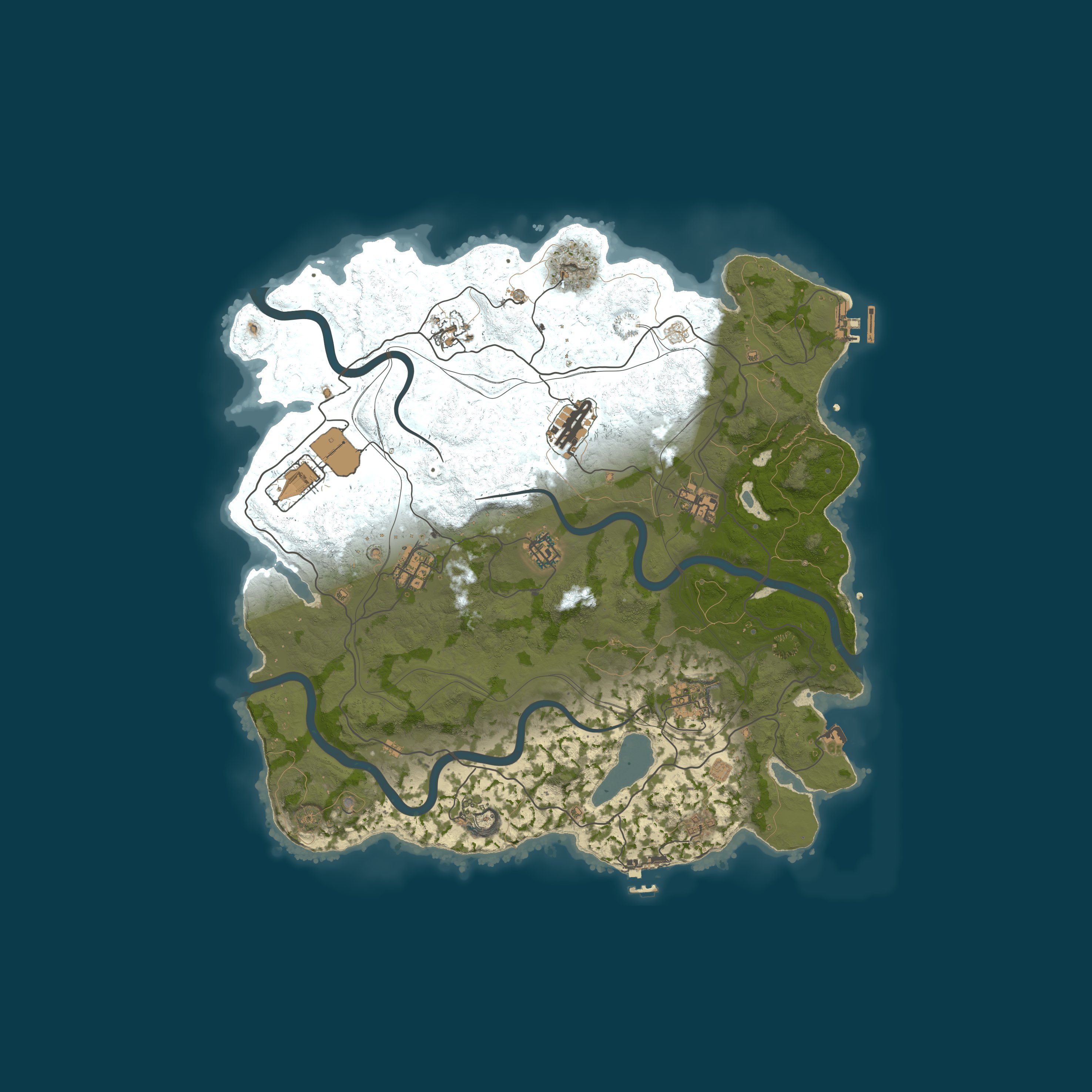 Map for [US] Spoonkid Rust - 2x Mondays | 5 MAX | Shared BPs