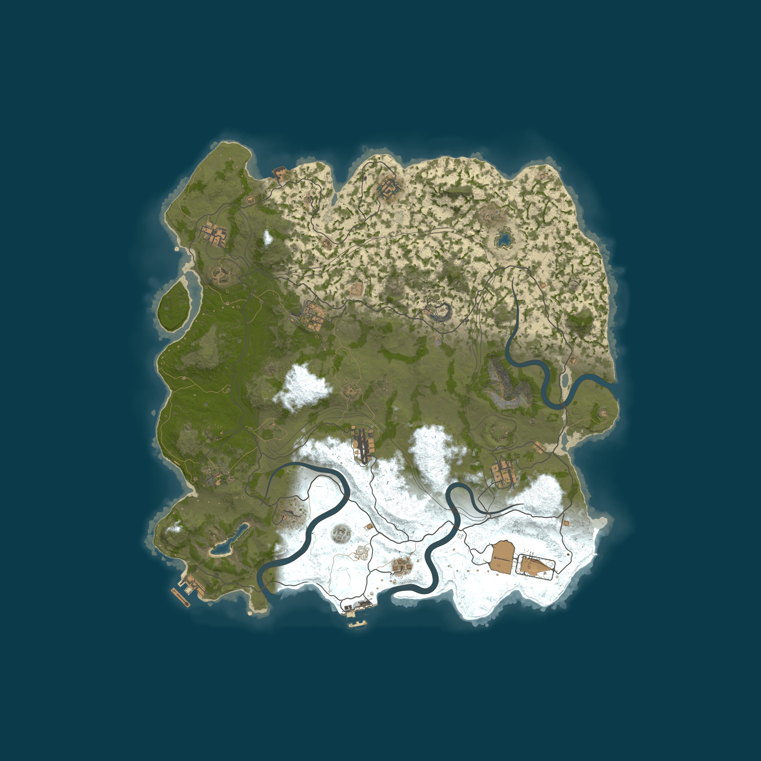 Map for Rustoria.co - US Medium Premium