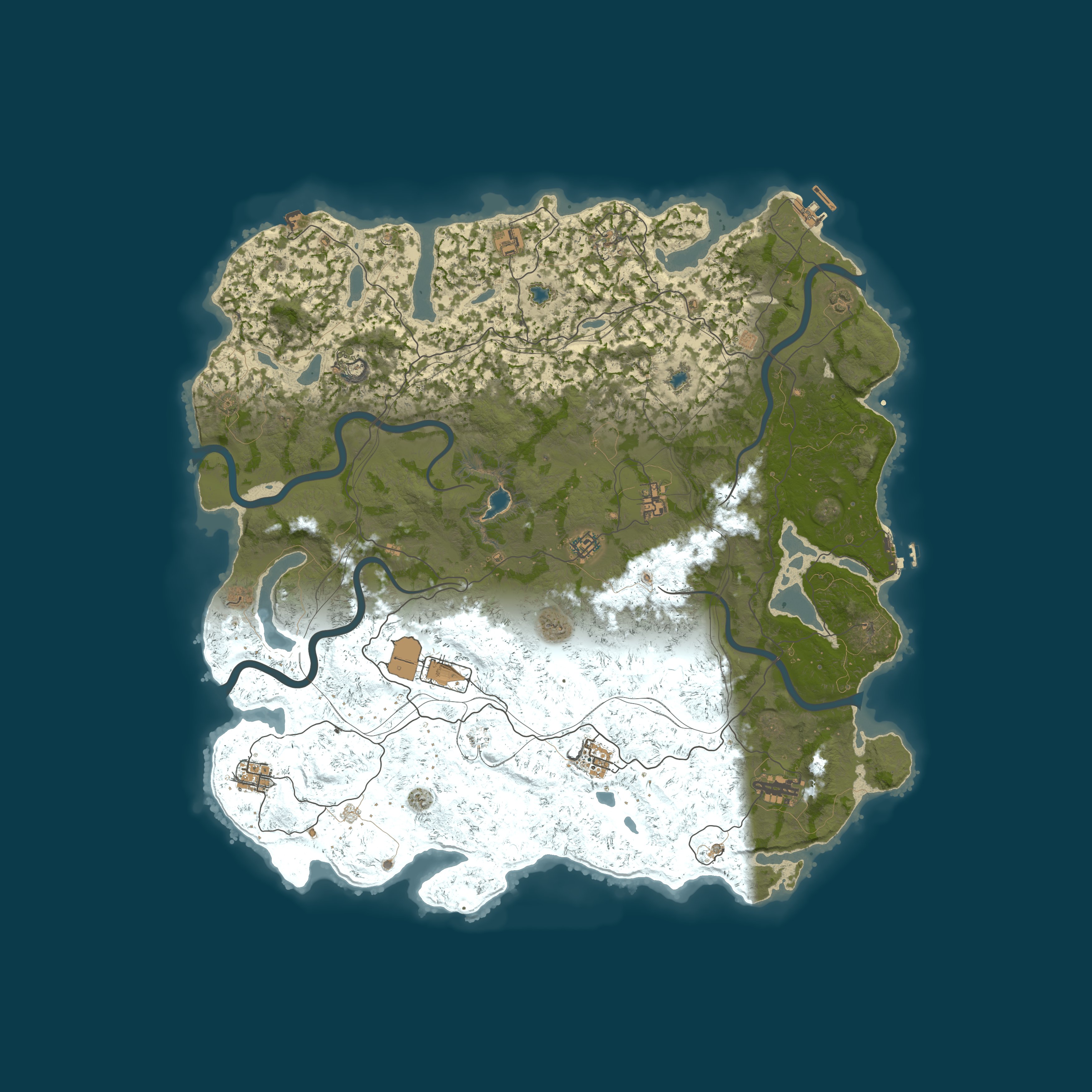 Map for Atlas - EU 2X Monthly Solo/Duo/Trio/Quad | Vanilla+ | No BP Wip