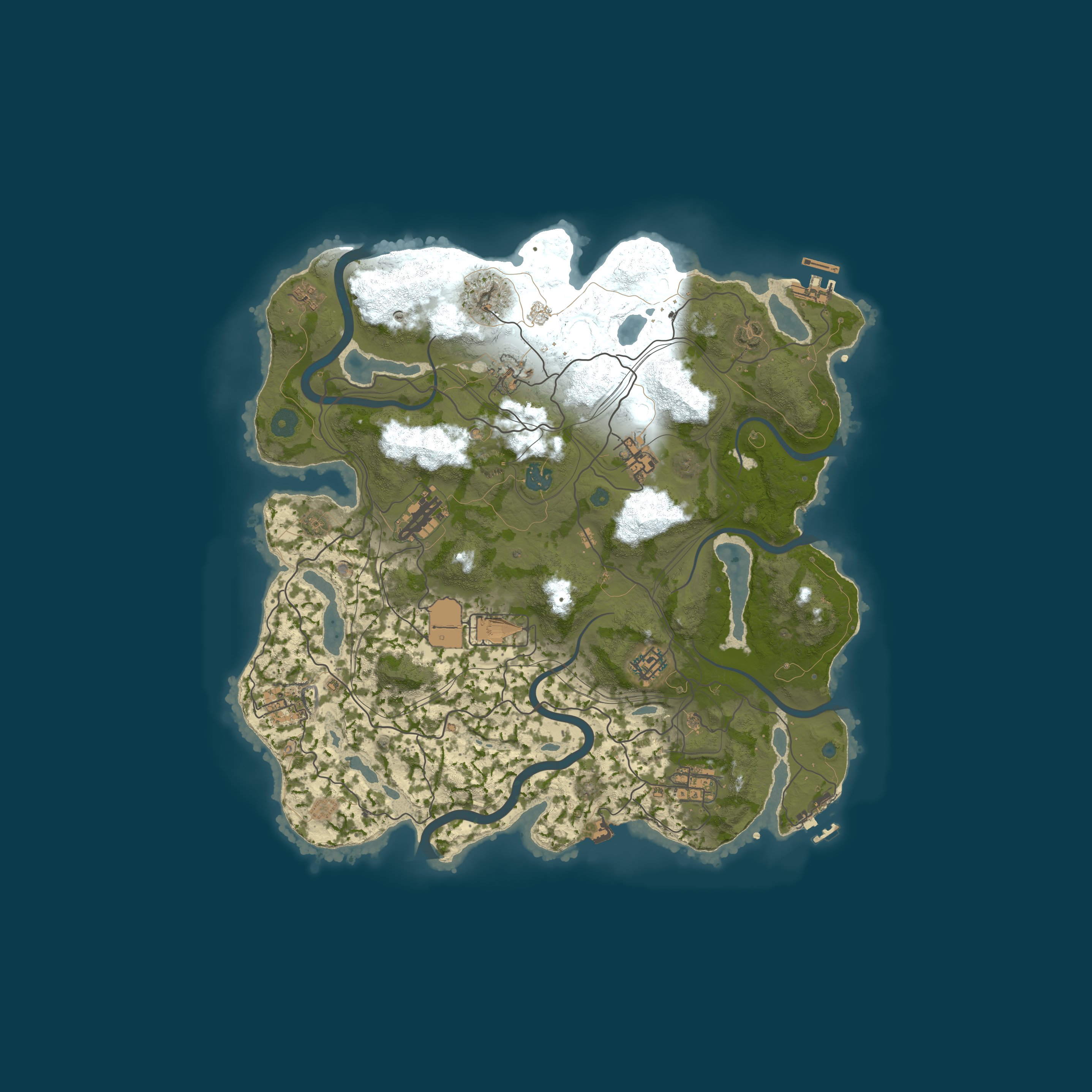 Map for Rust4Noobs | Solo/Duo/Trio | Vanilla Monthly | No BP Wipe