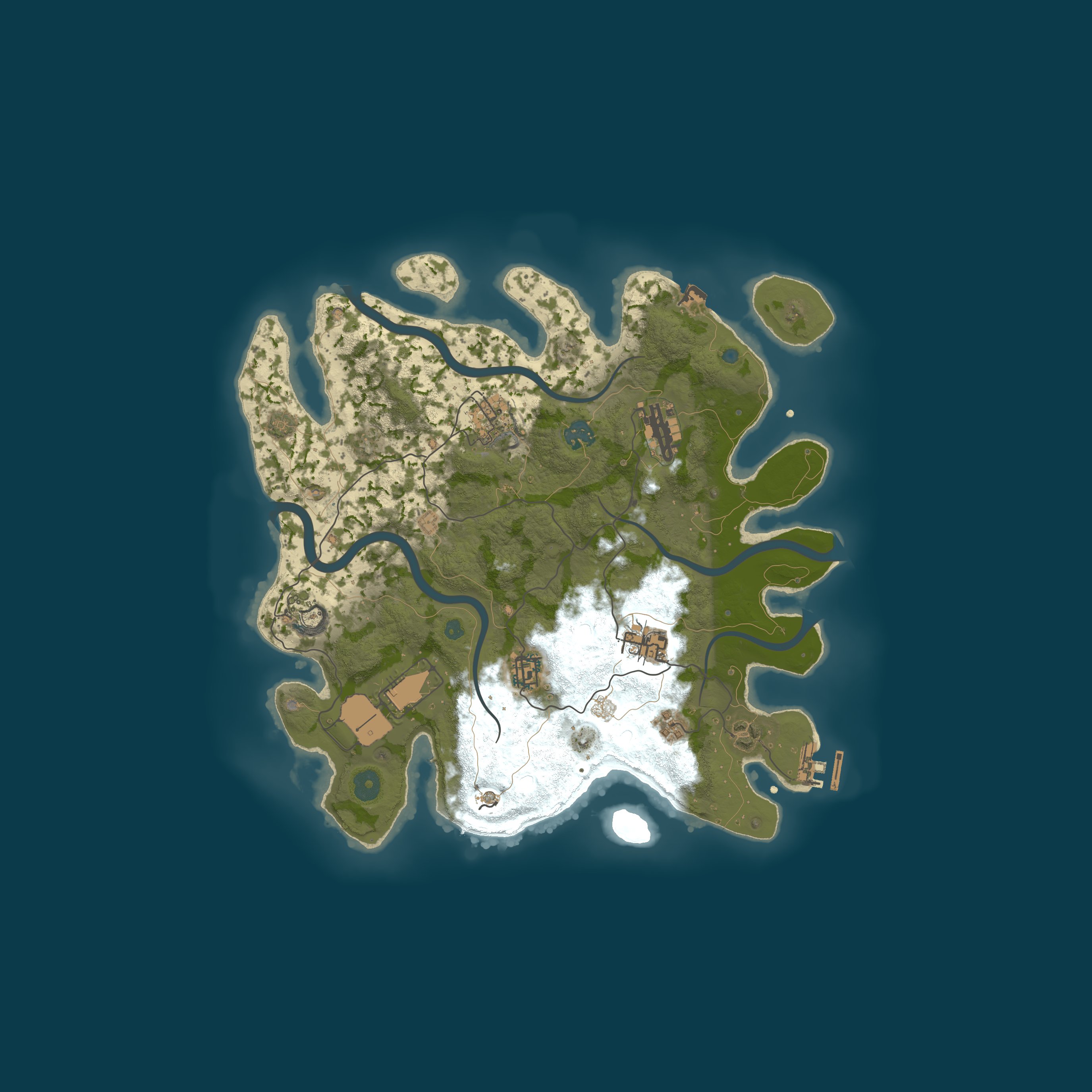 Карта сервера