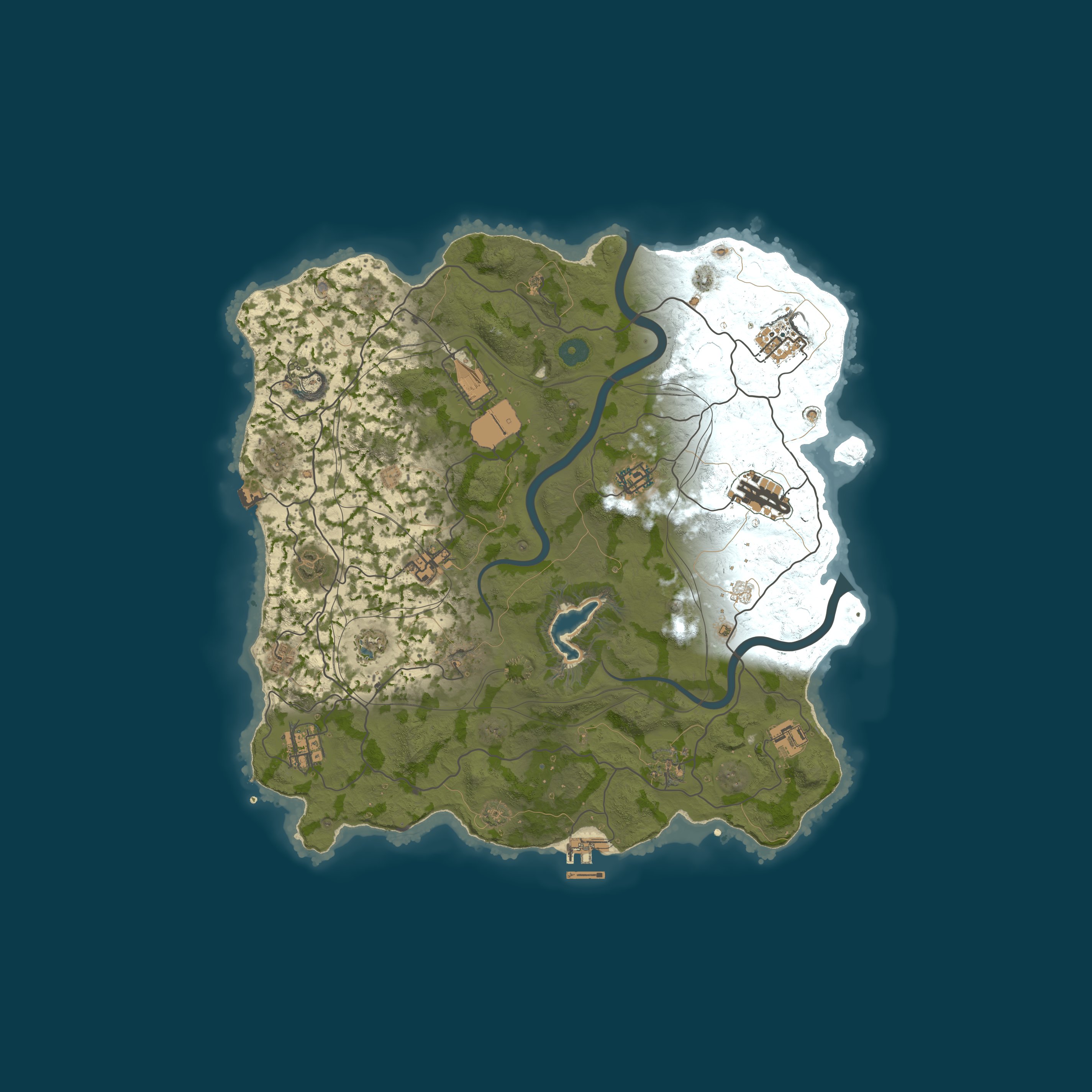 Rust map 3700/1337