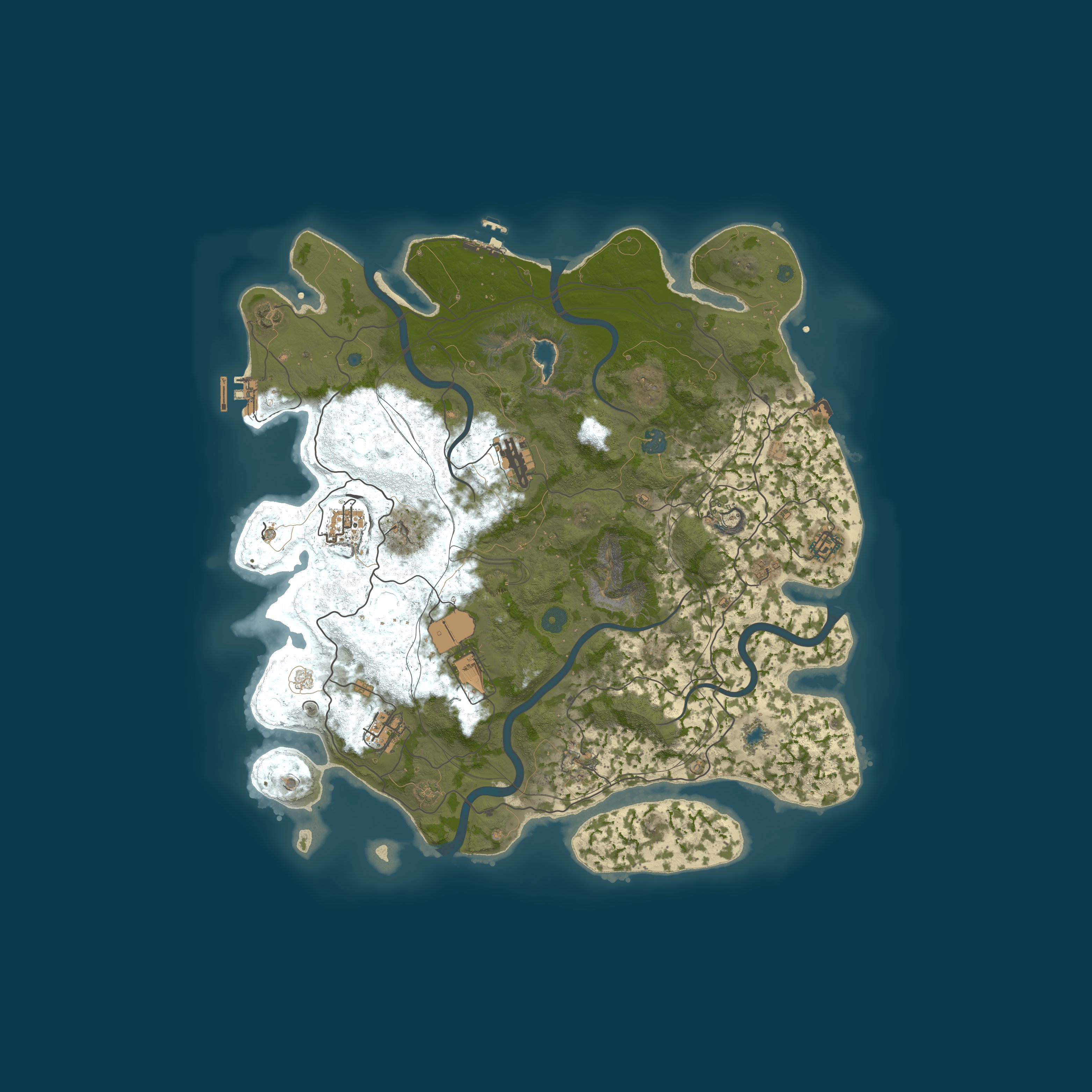 Map for FF Main Next Gen- Solo/Duo/Trio - No BP Wipe
