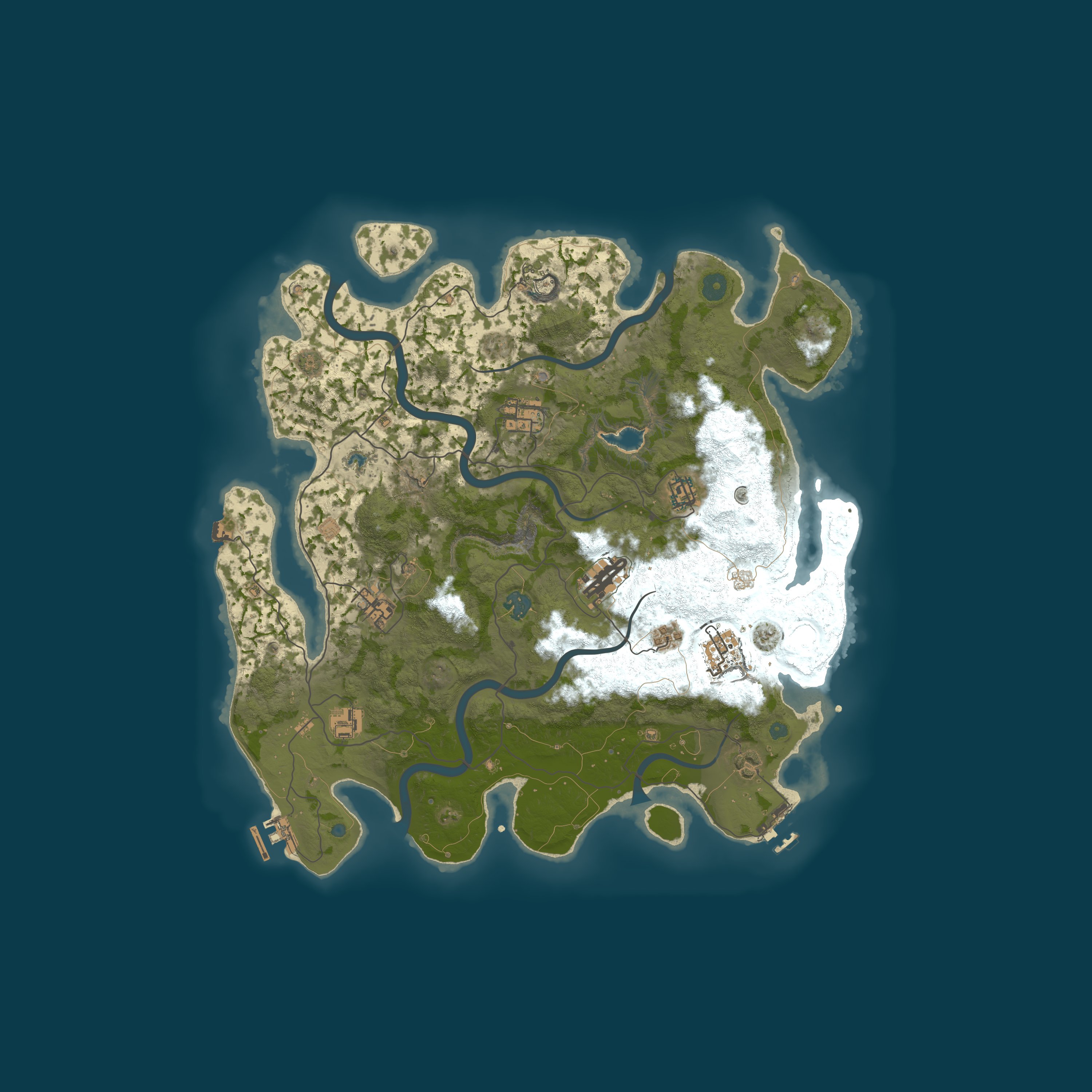 Map for Rust Server by nitrado.net