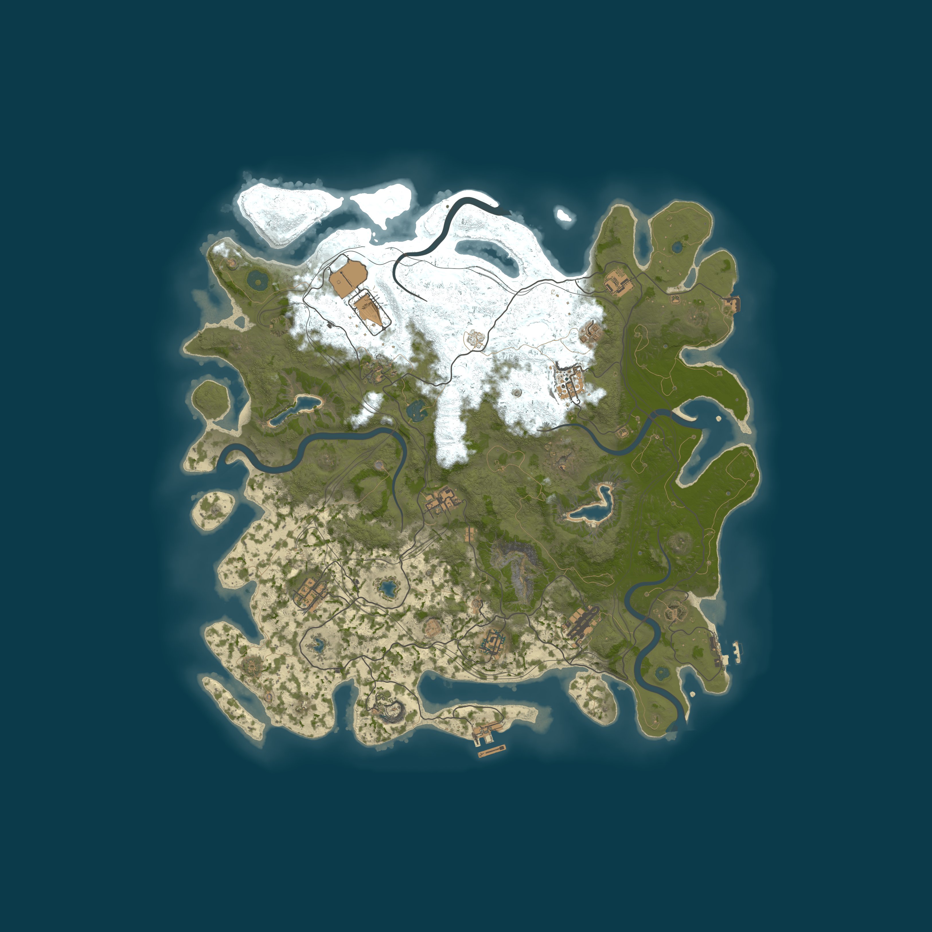 Procedural Map map