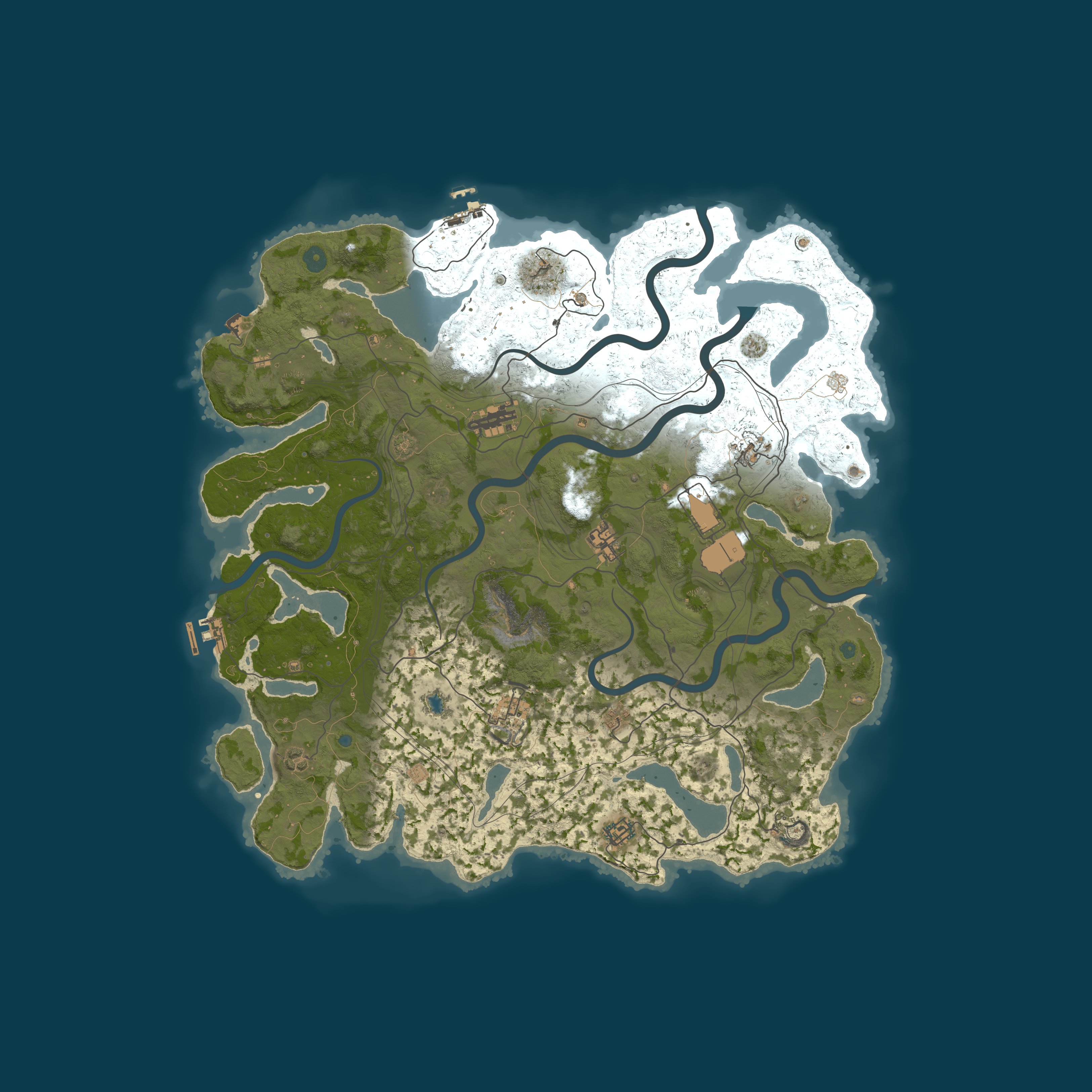 Карта сервера