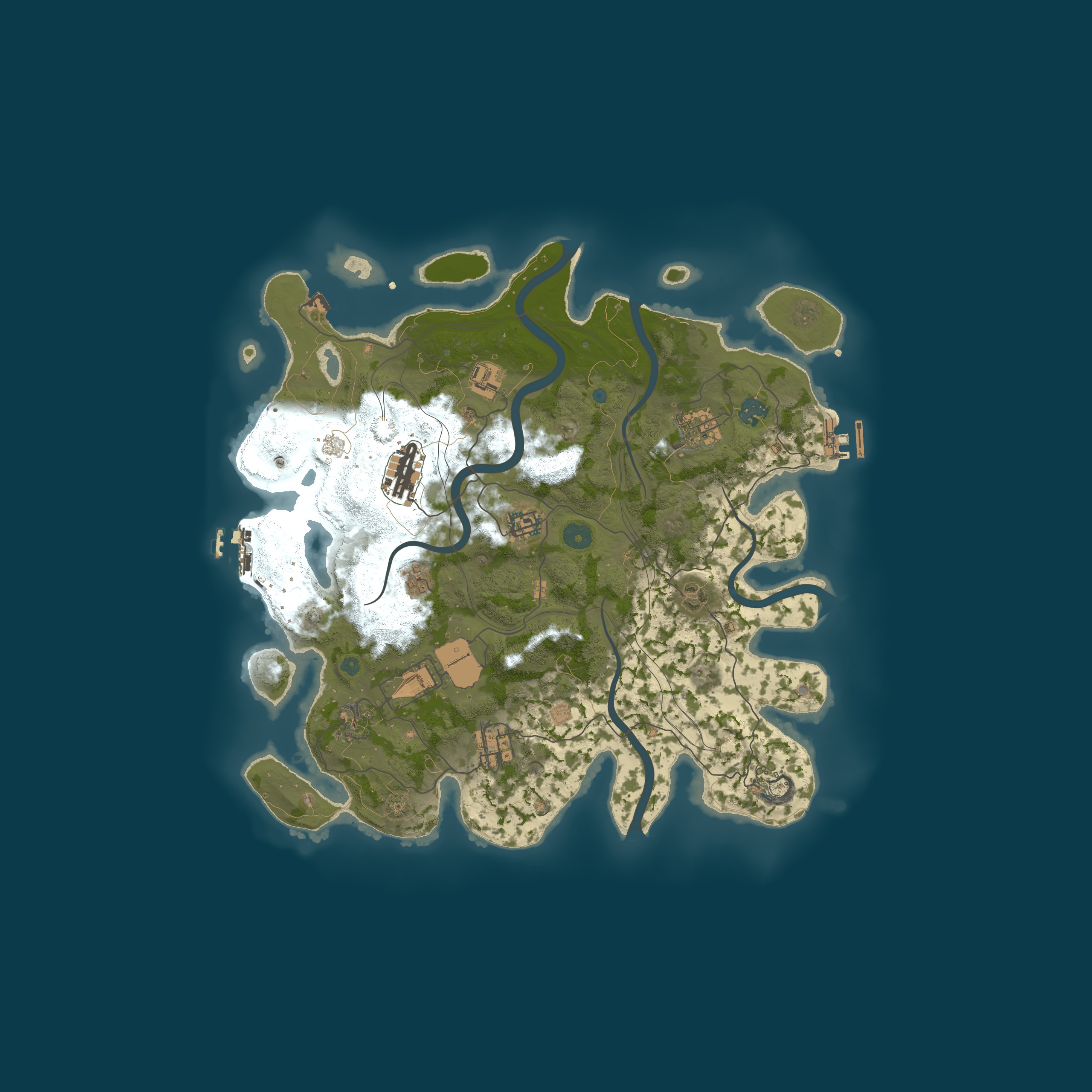 Map for 单宇宙｜7.4号｜独狼｜萌新｜禁止组队