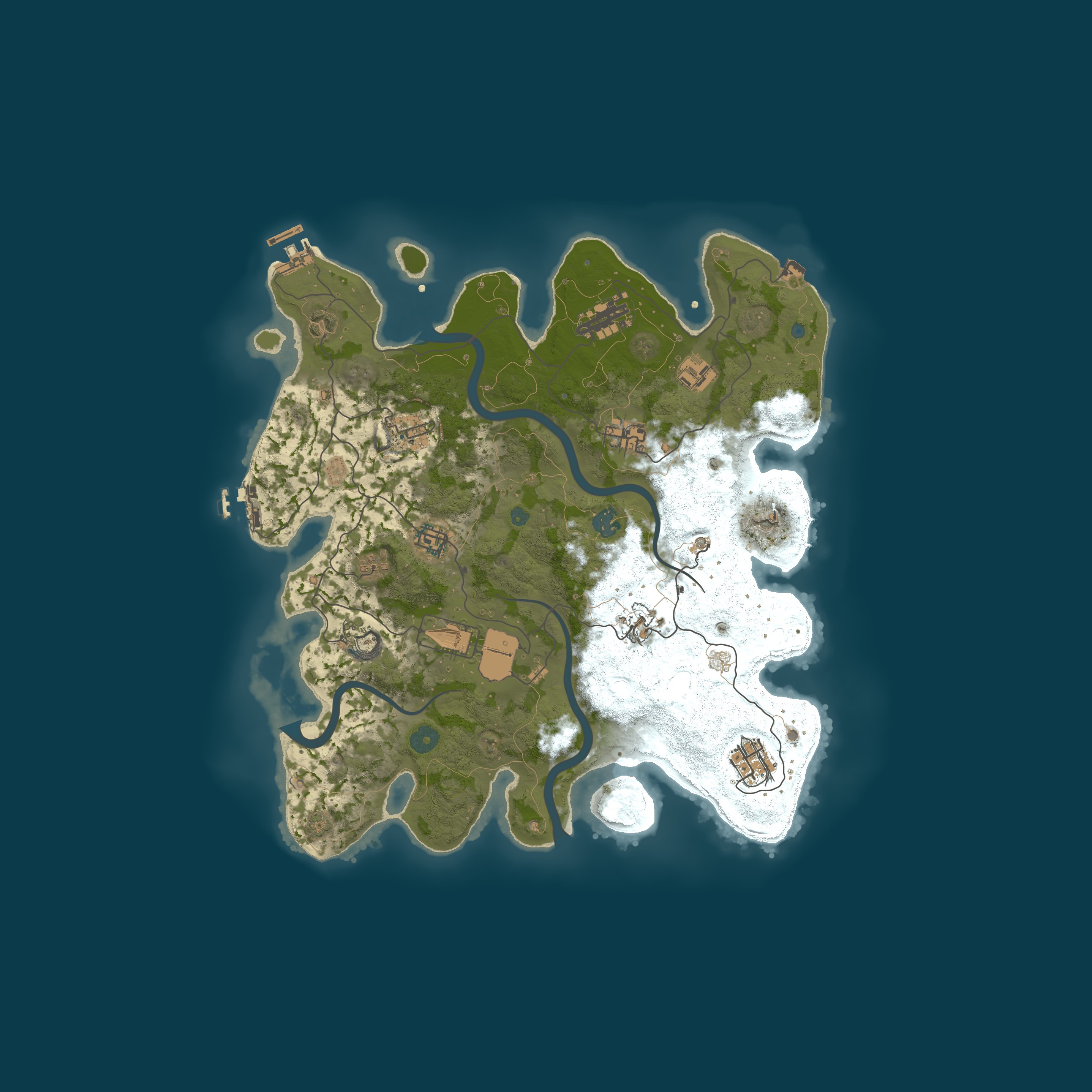 Map for ОСТРОВ ПВЕ