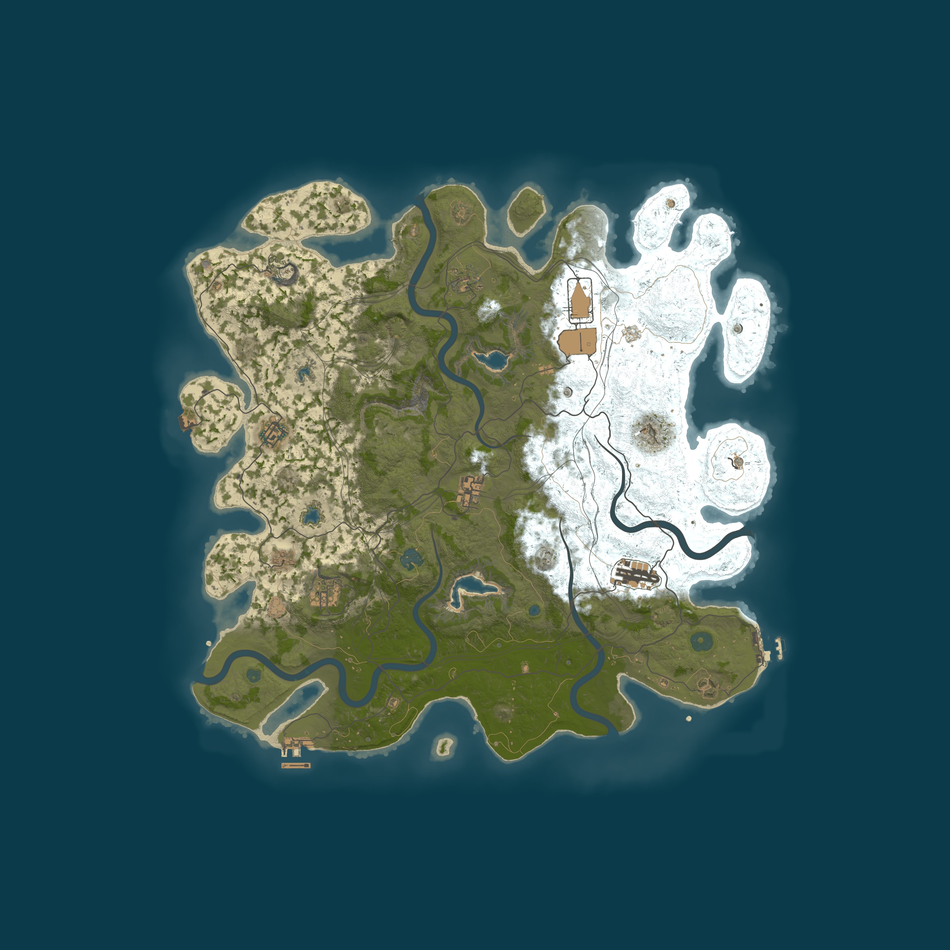 Map for Valhalla Max 5  3x | Sulf 1.5x