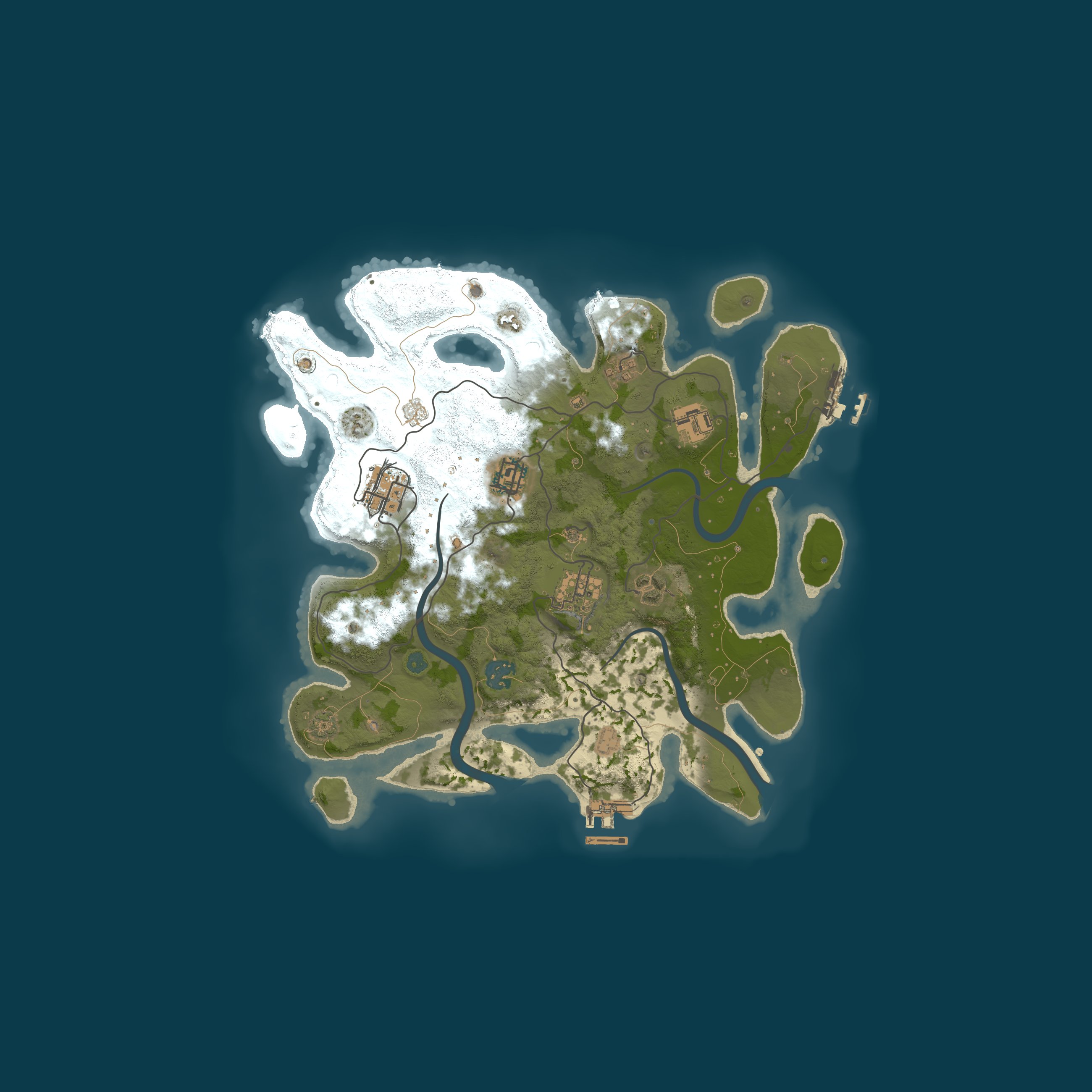 Map for PVE/PVP[ESP]FUGADEAMONIACONH3