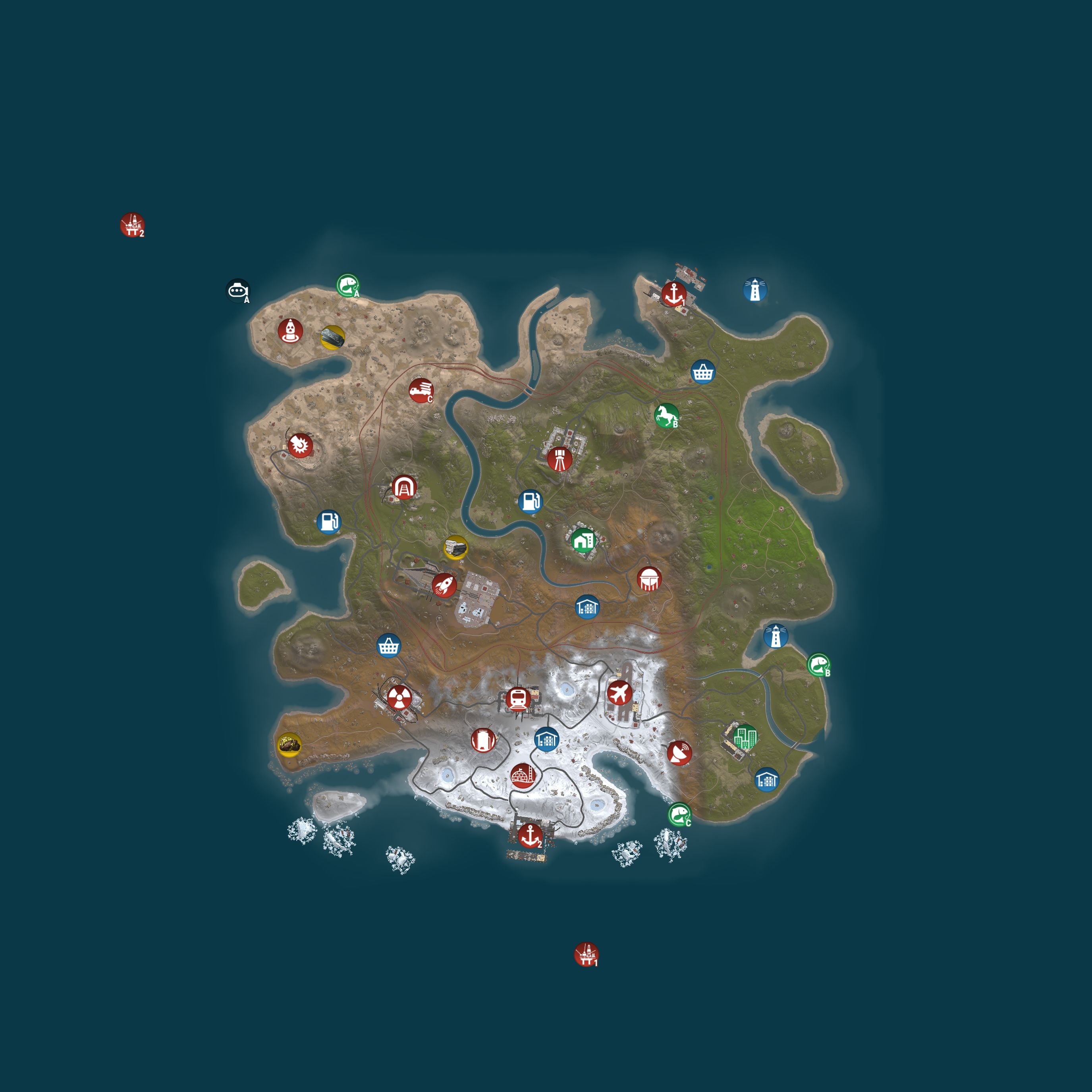 Rust map 3500/1337