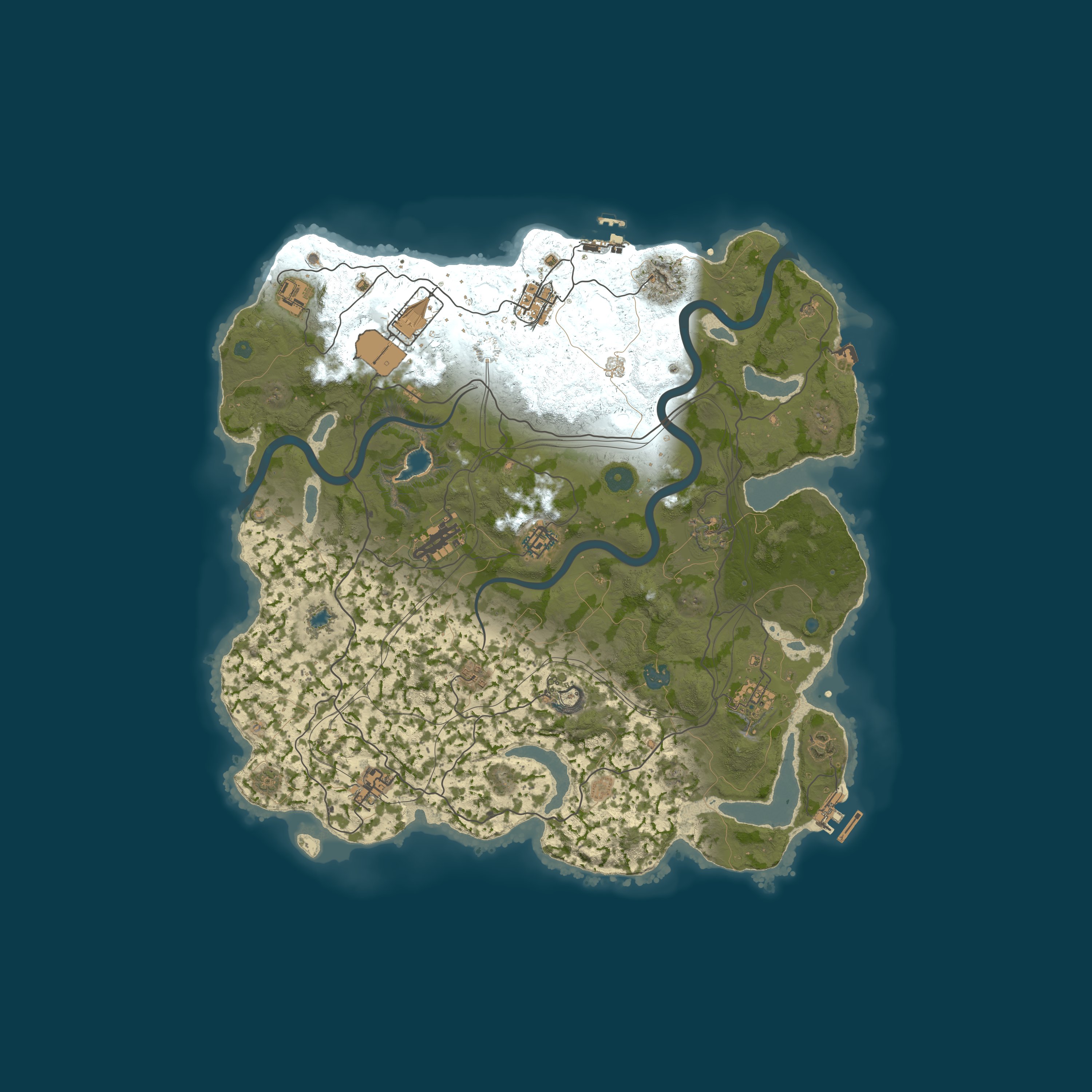 Map for Rusty Rascals | 2x Solo Only | Monthly | No BP Wipe