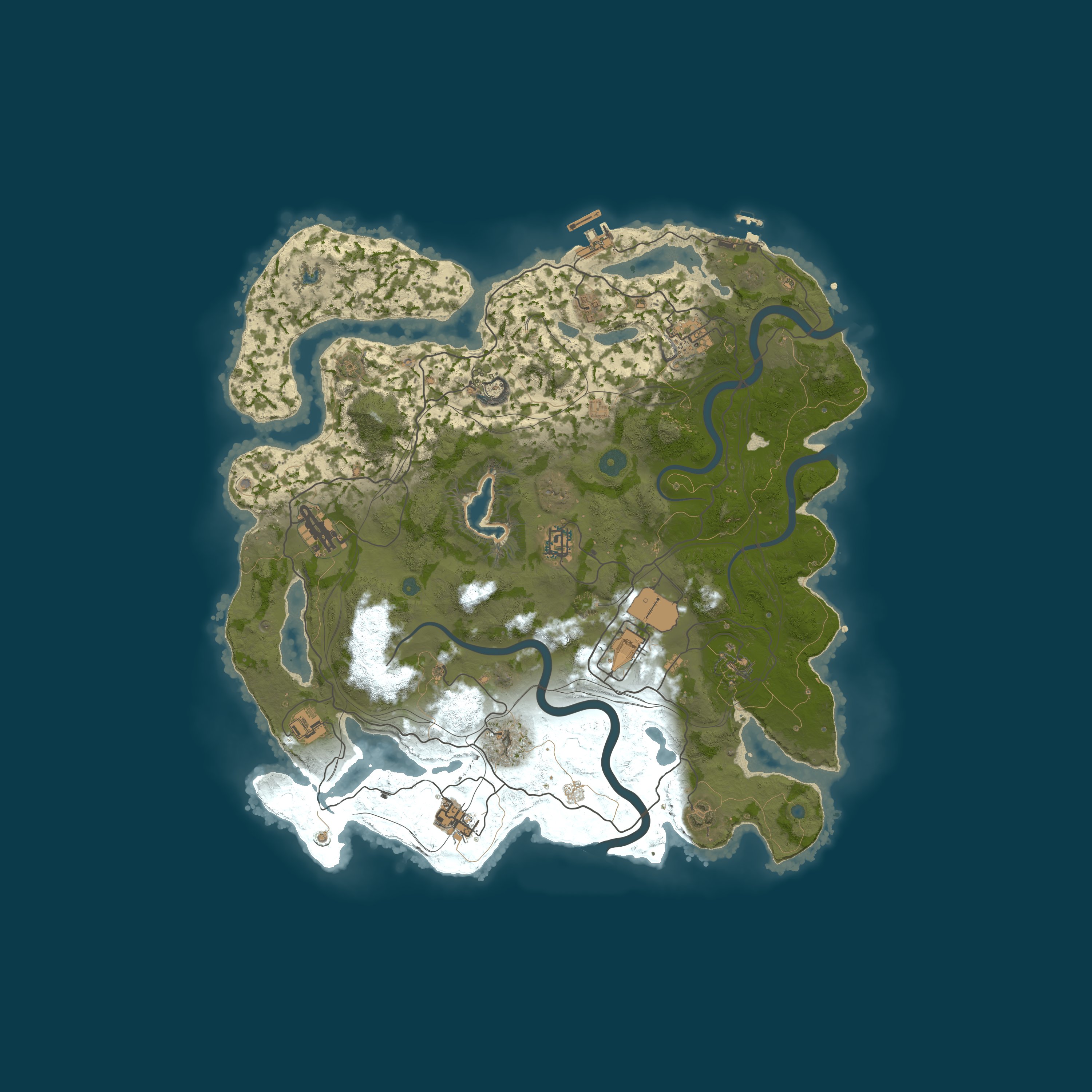 Rust map 4000/1337