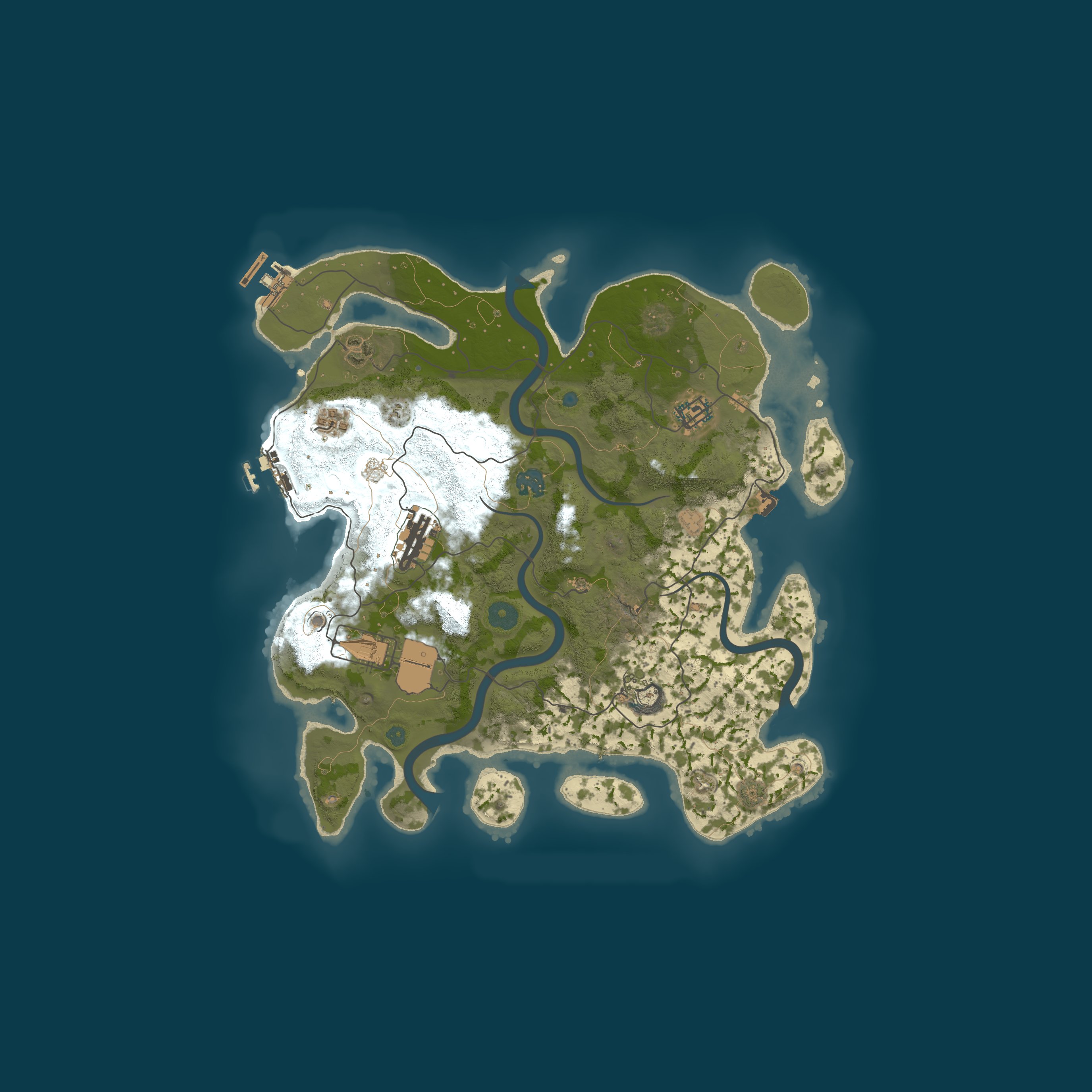 Map for #1 MyRustServer1222333