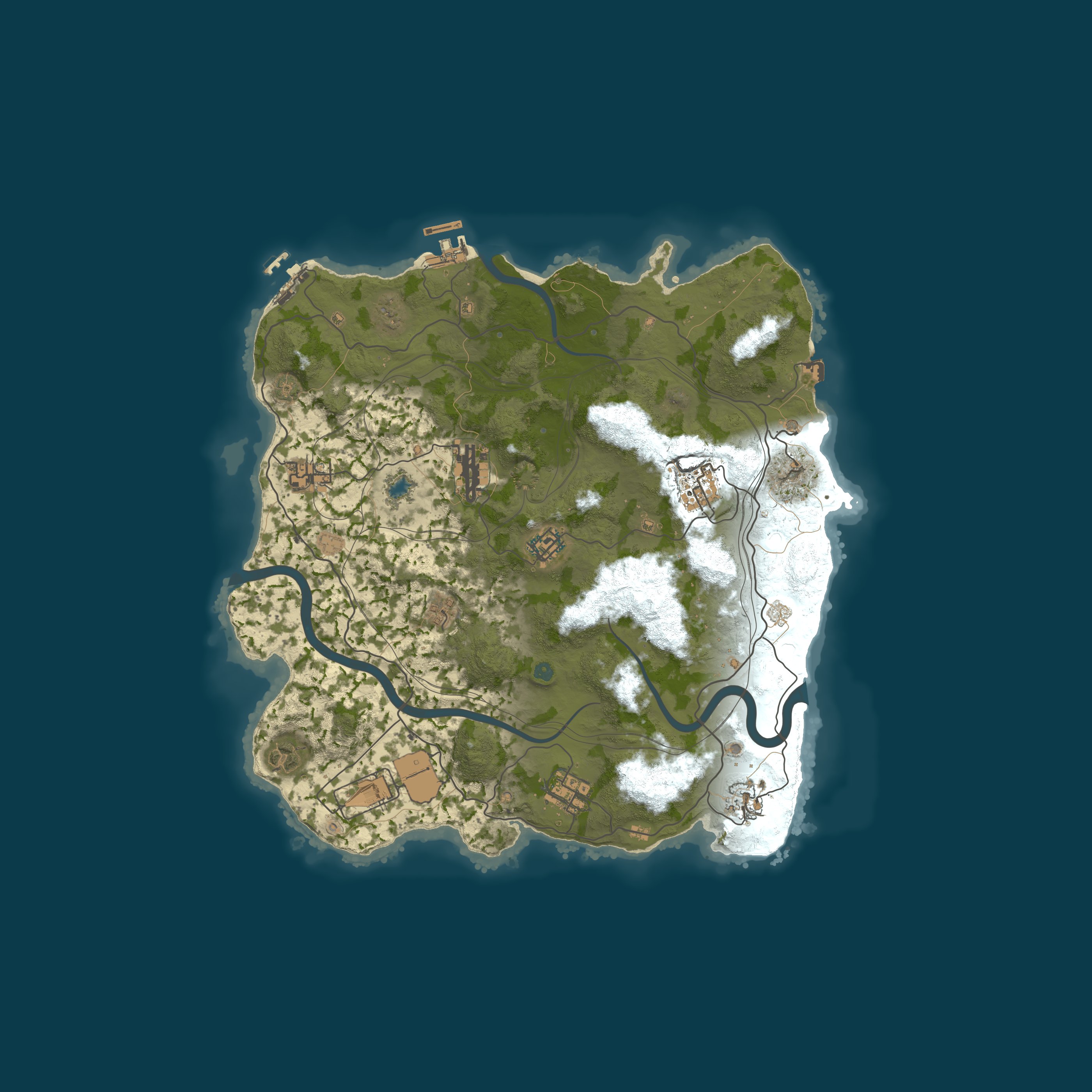 Map for [BR/LATAM] TERRA HOSTIL 2X | SOLO/ DUO/ TRIO |
