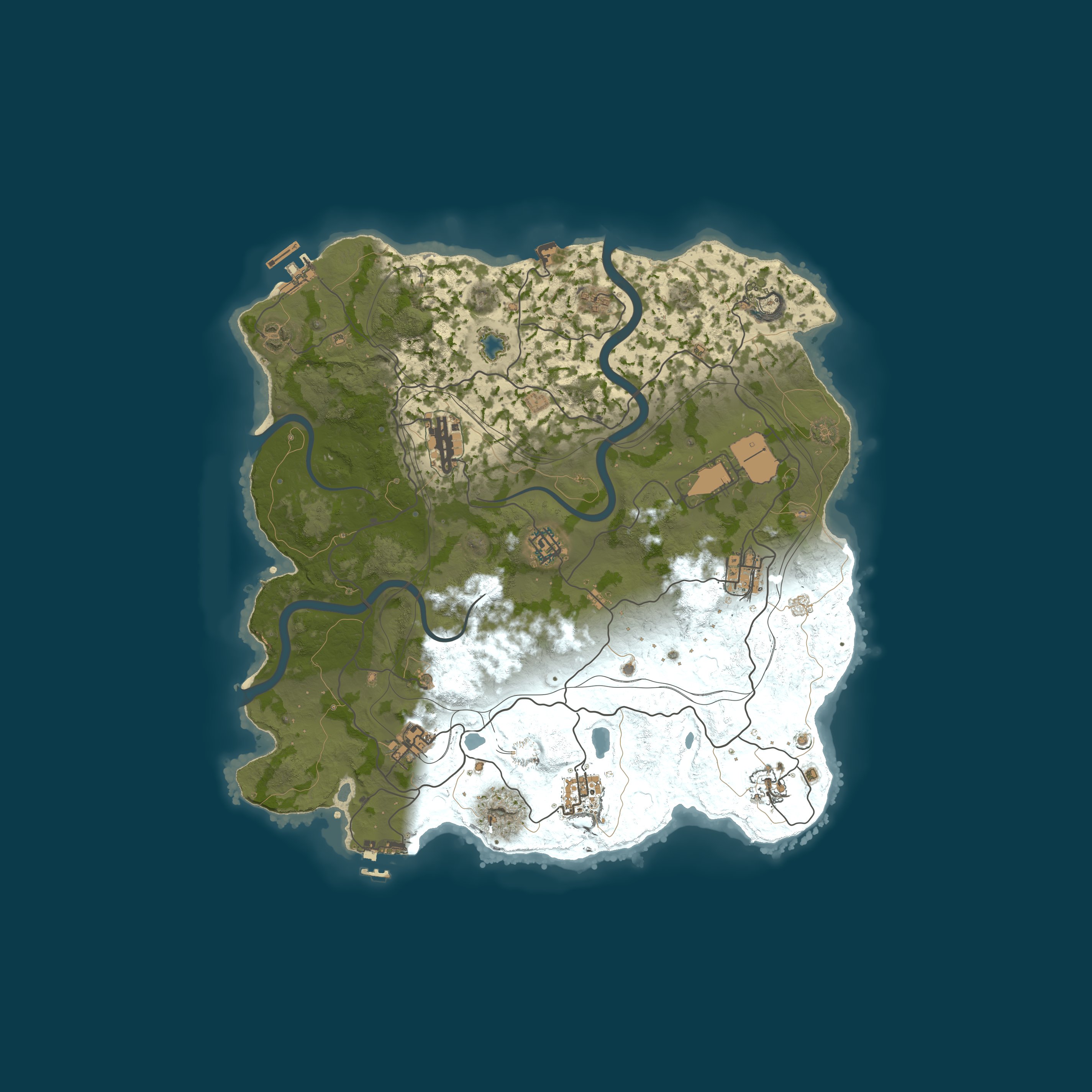 Карта сервера