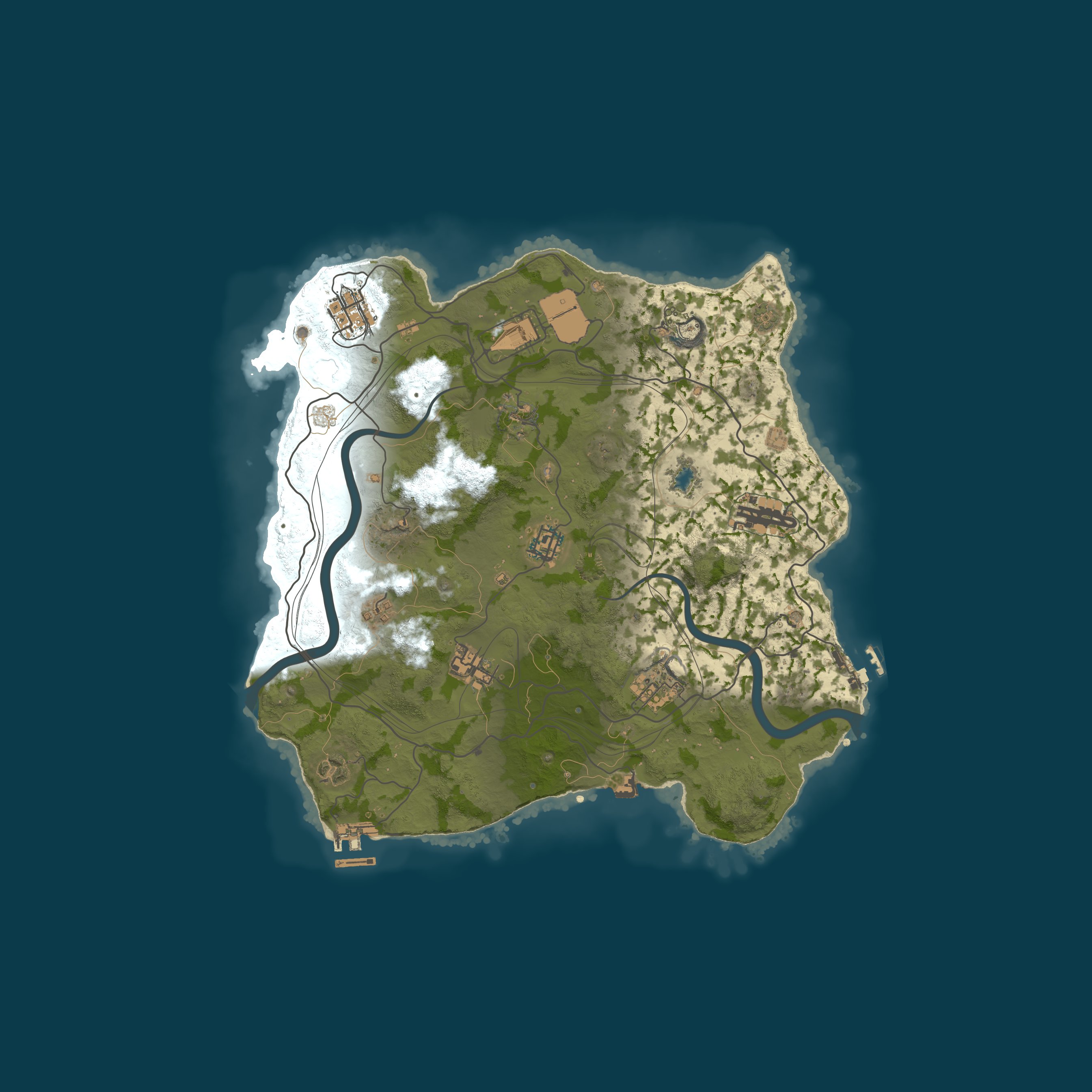 Map for RustGaming.net - SOLO ONLY | WIPED 06/26 26.06