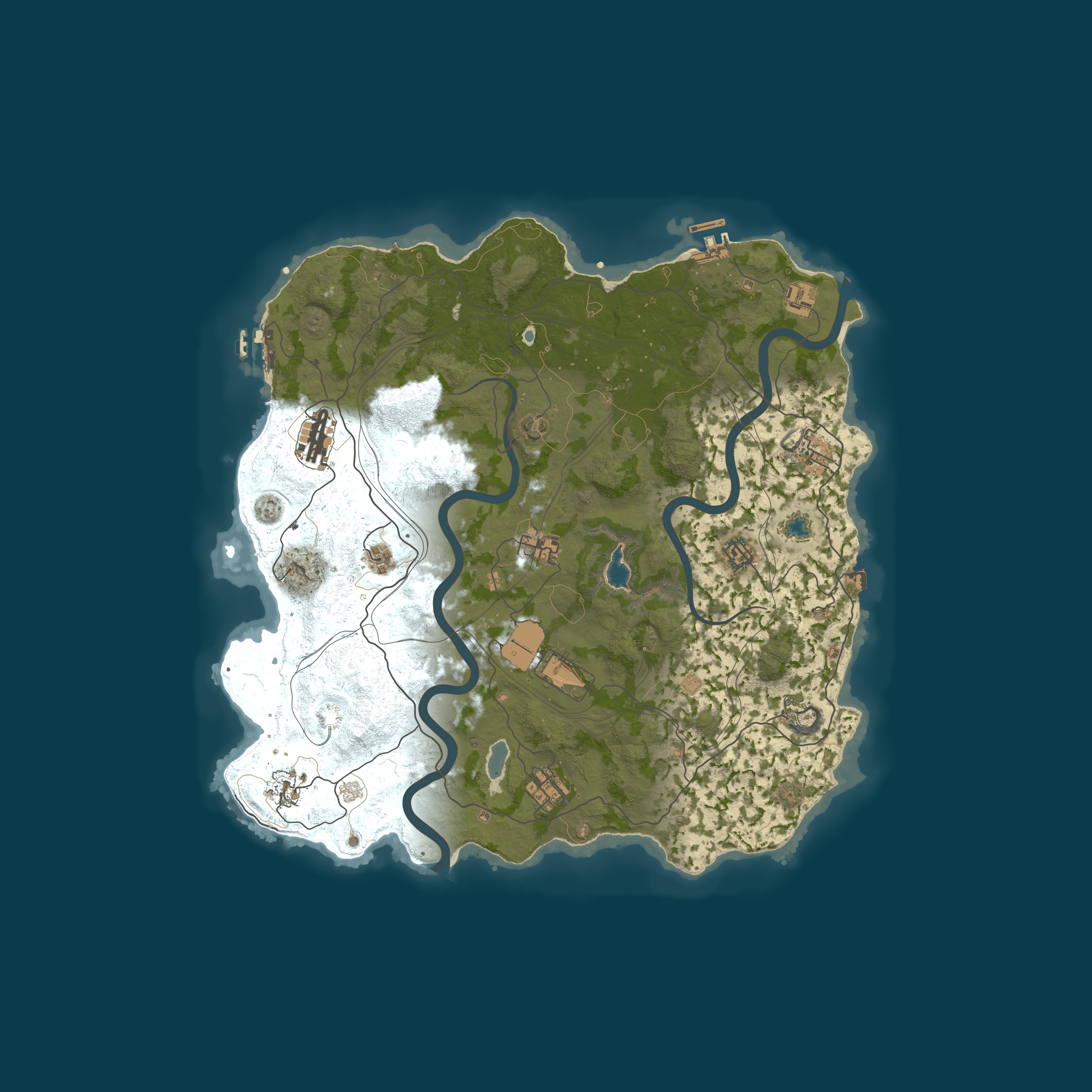 Rust Custom Generation map