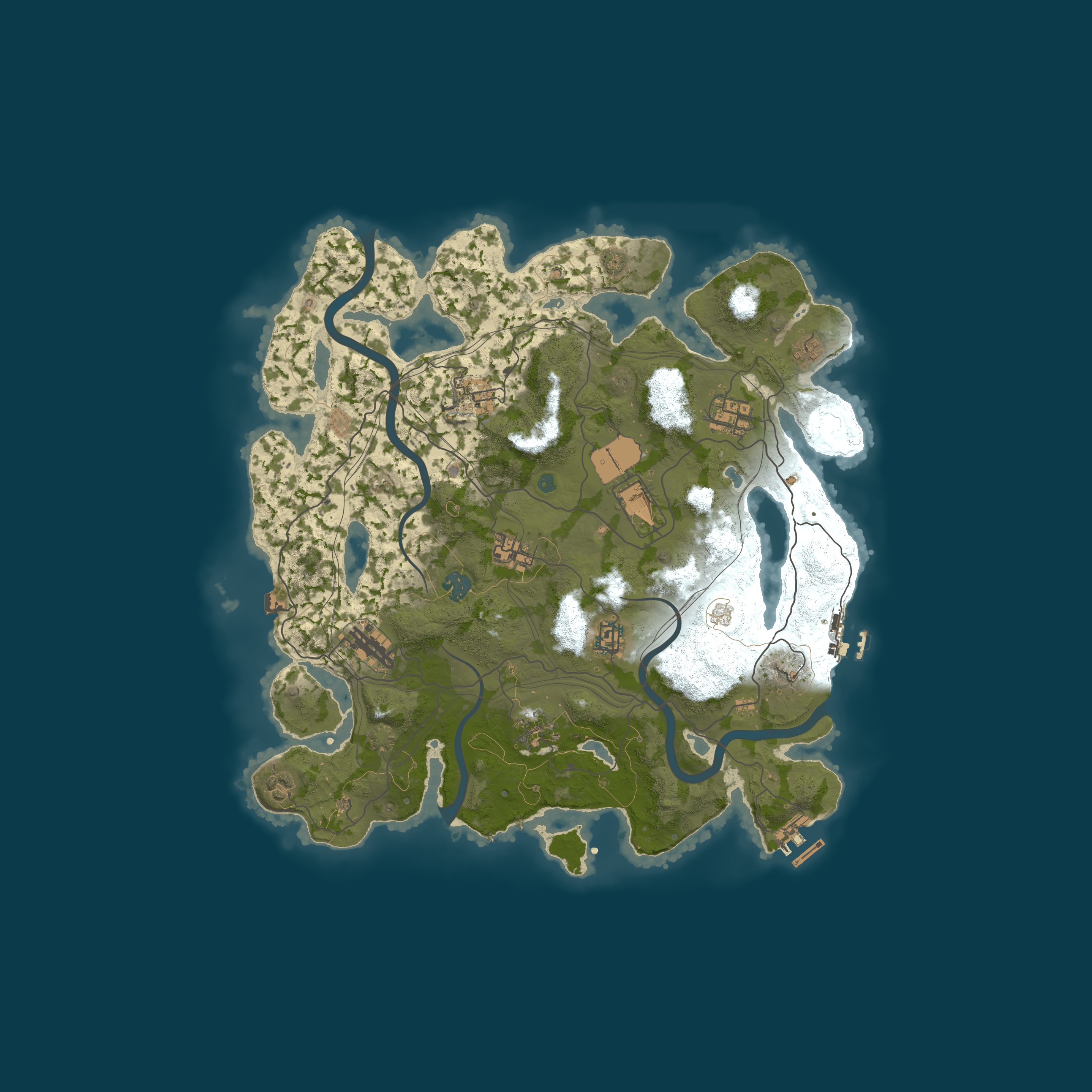 Map for Rust4Noobs | Solo/Duo | Softcore 50% Monthly | No BP Wipe
