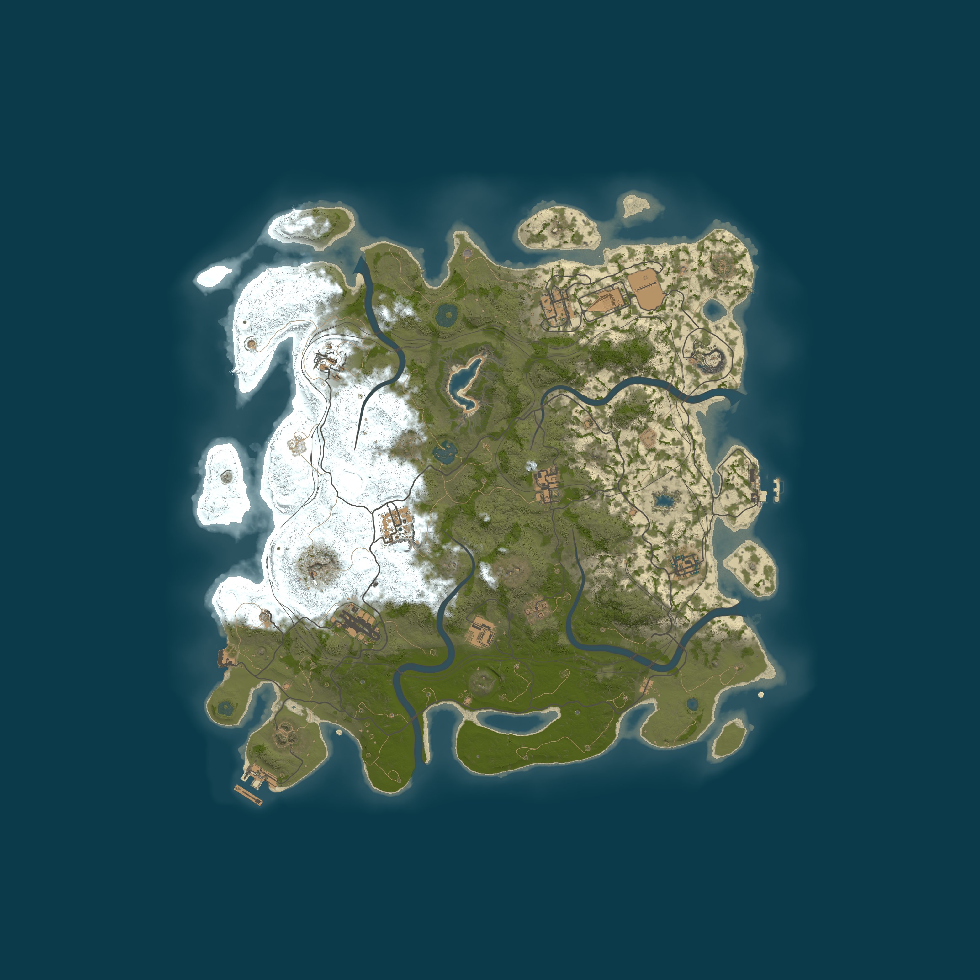 Map for Mad Science Reborn | PVE | 2X+ | Raidable Bases | Bosses