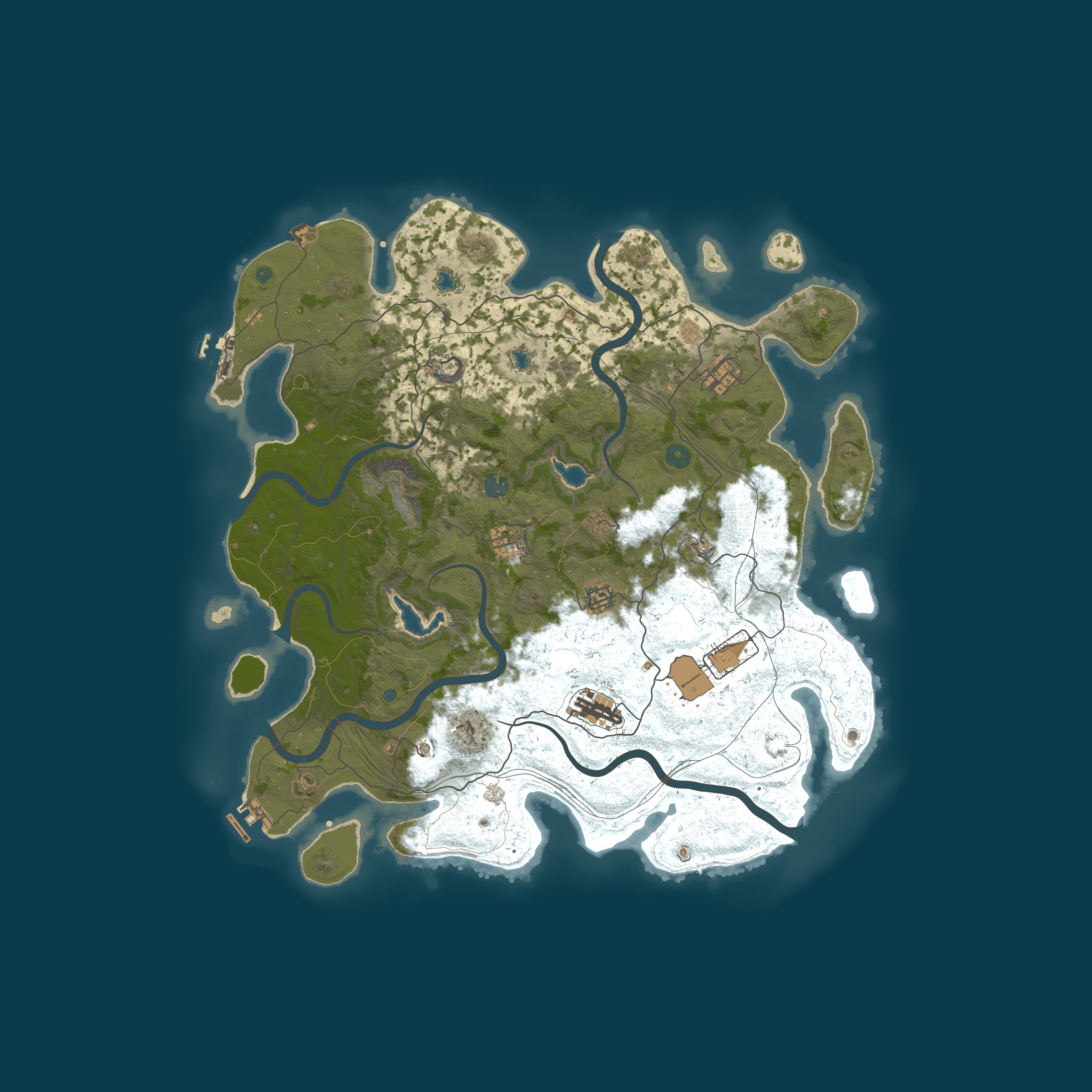 Map for [US] Atomic Taco | Solo/Duo/Trio Noob Friendly Thursdays