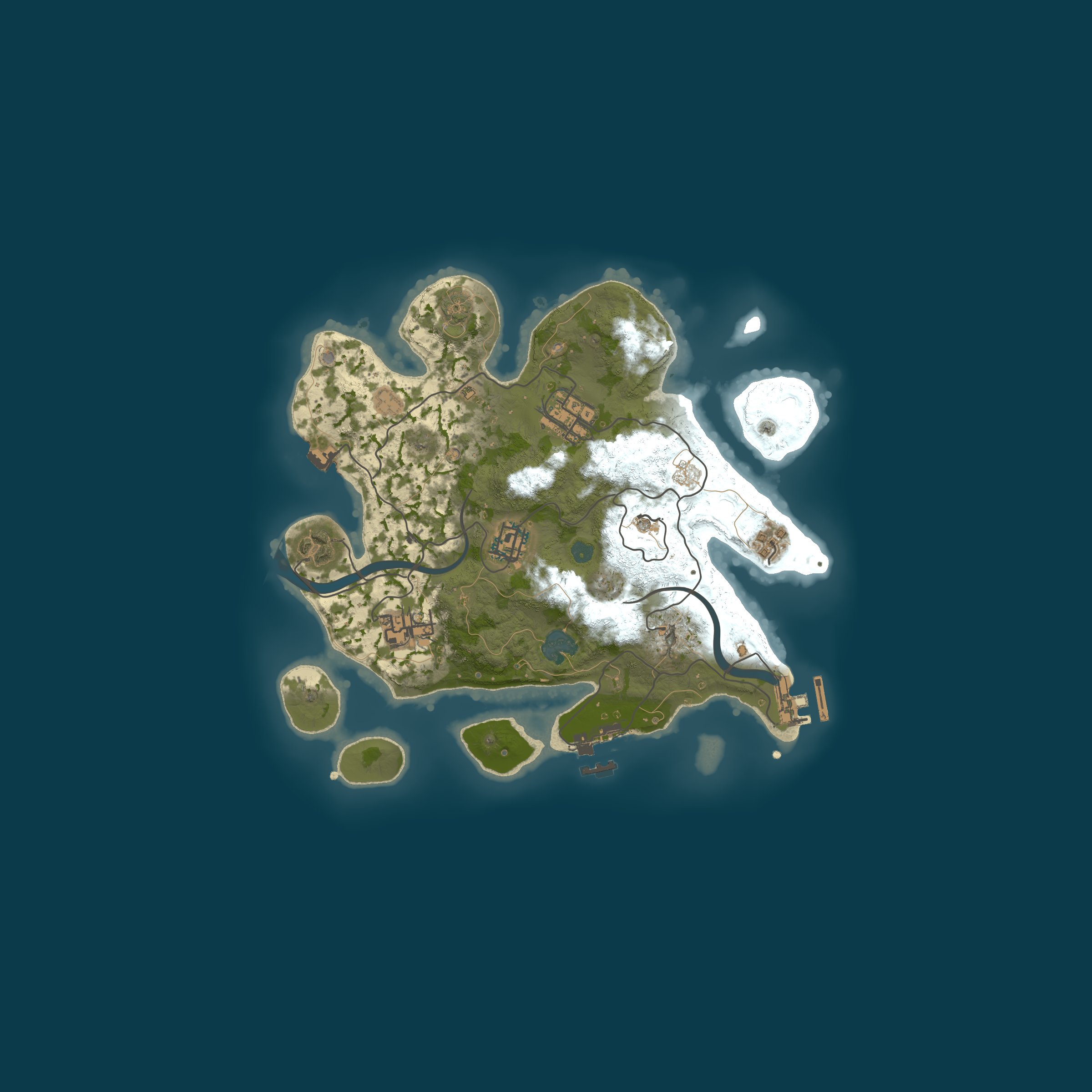 Alflex zona !! — Процедурная карта 2800, seed 1317652902