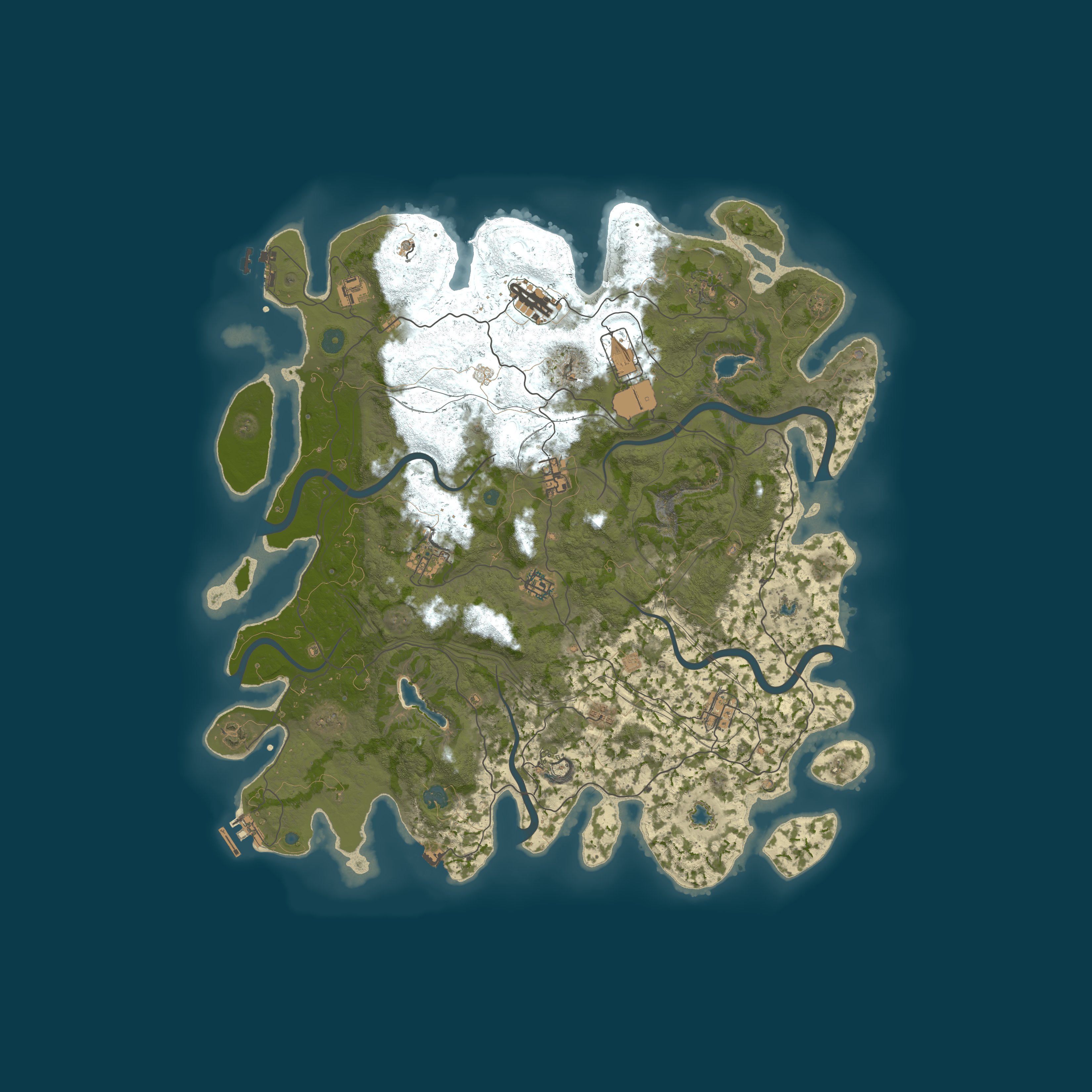 King's Gambit — Процедурная карта 4600, seed 1685703546