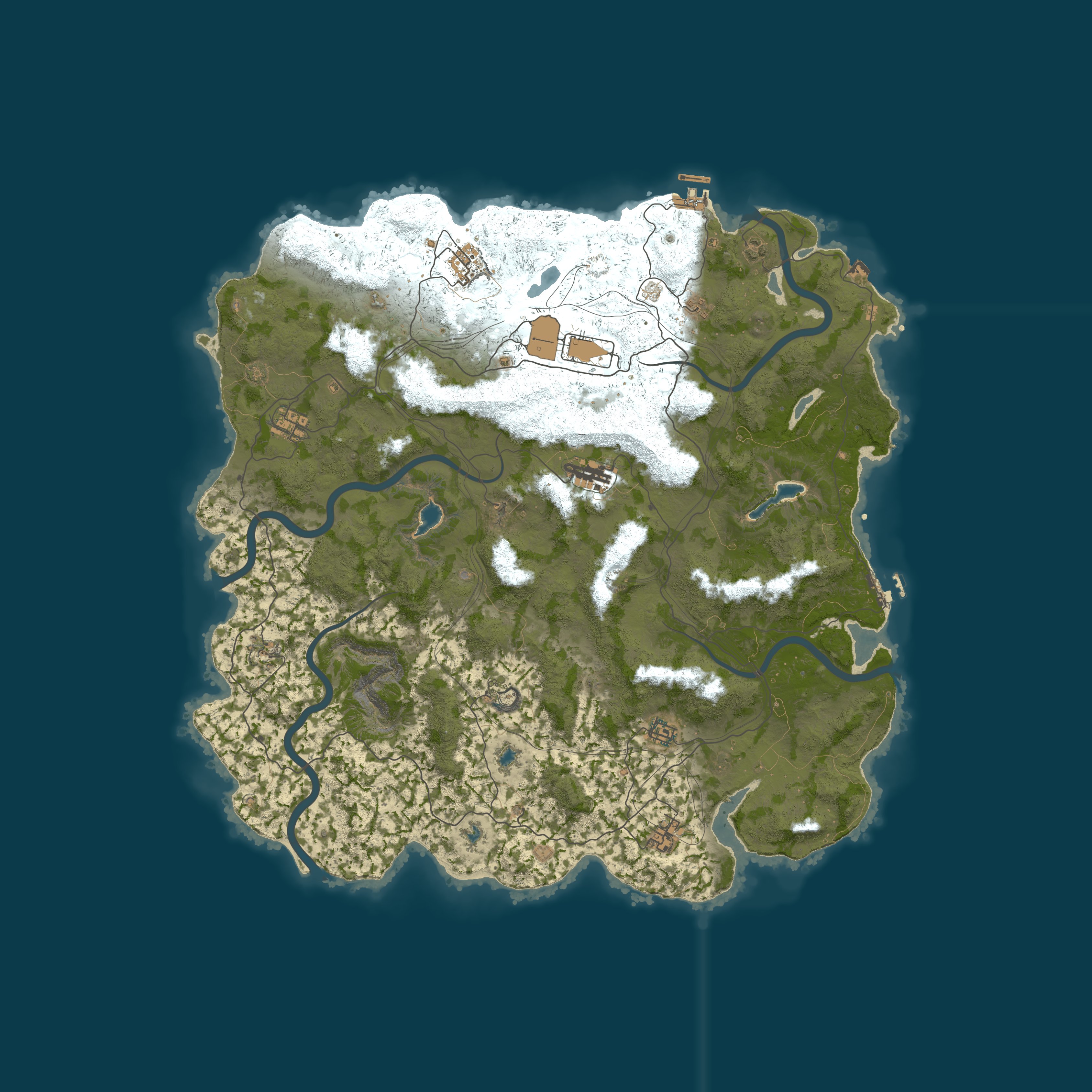 Карта сервера