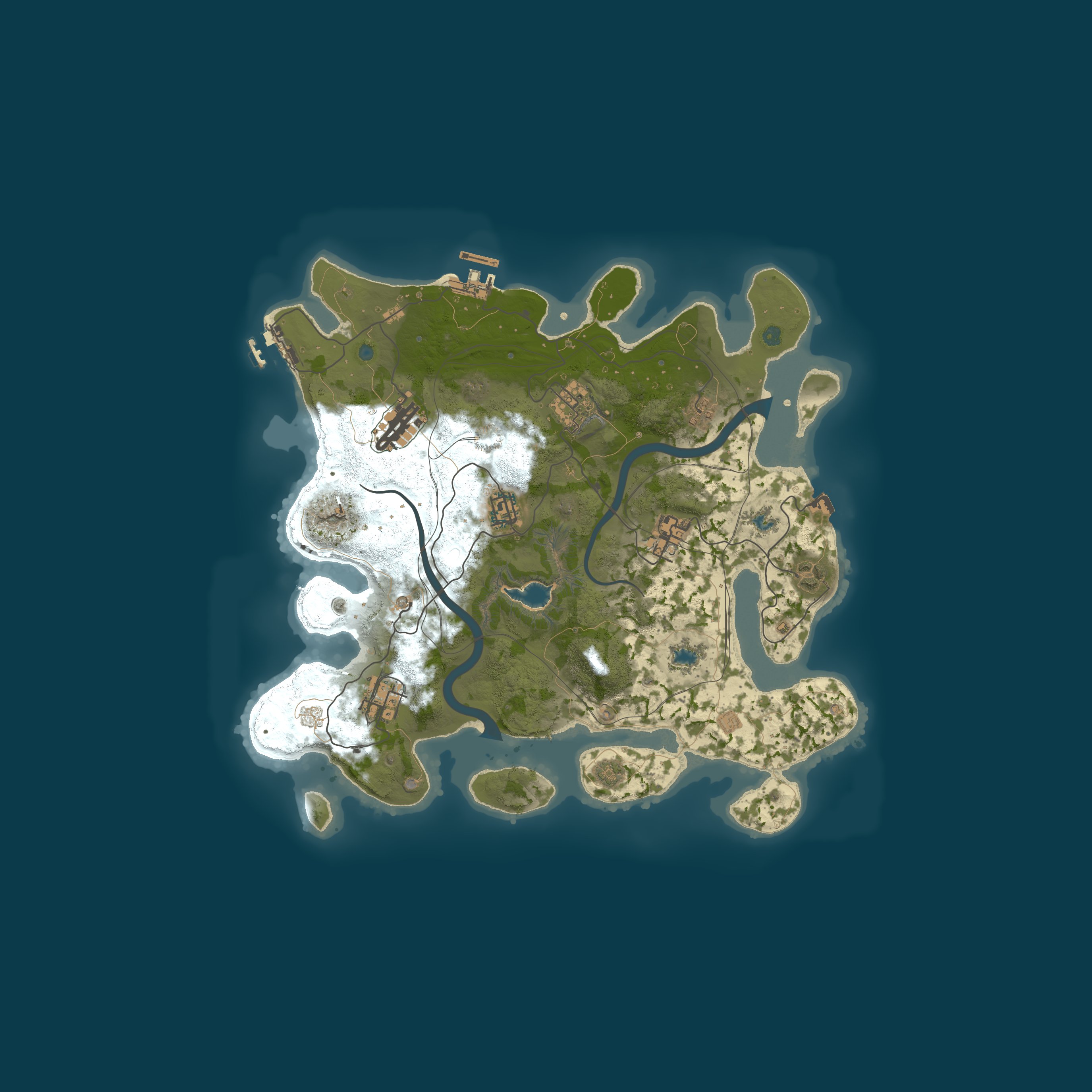 Map for Wolf Arena - EU 2x | Solo/Duo/Trio/Quad | Vanilla | Weekly