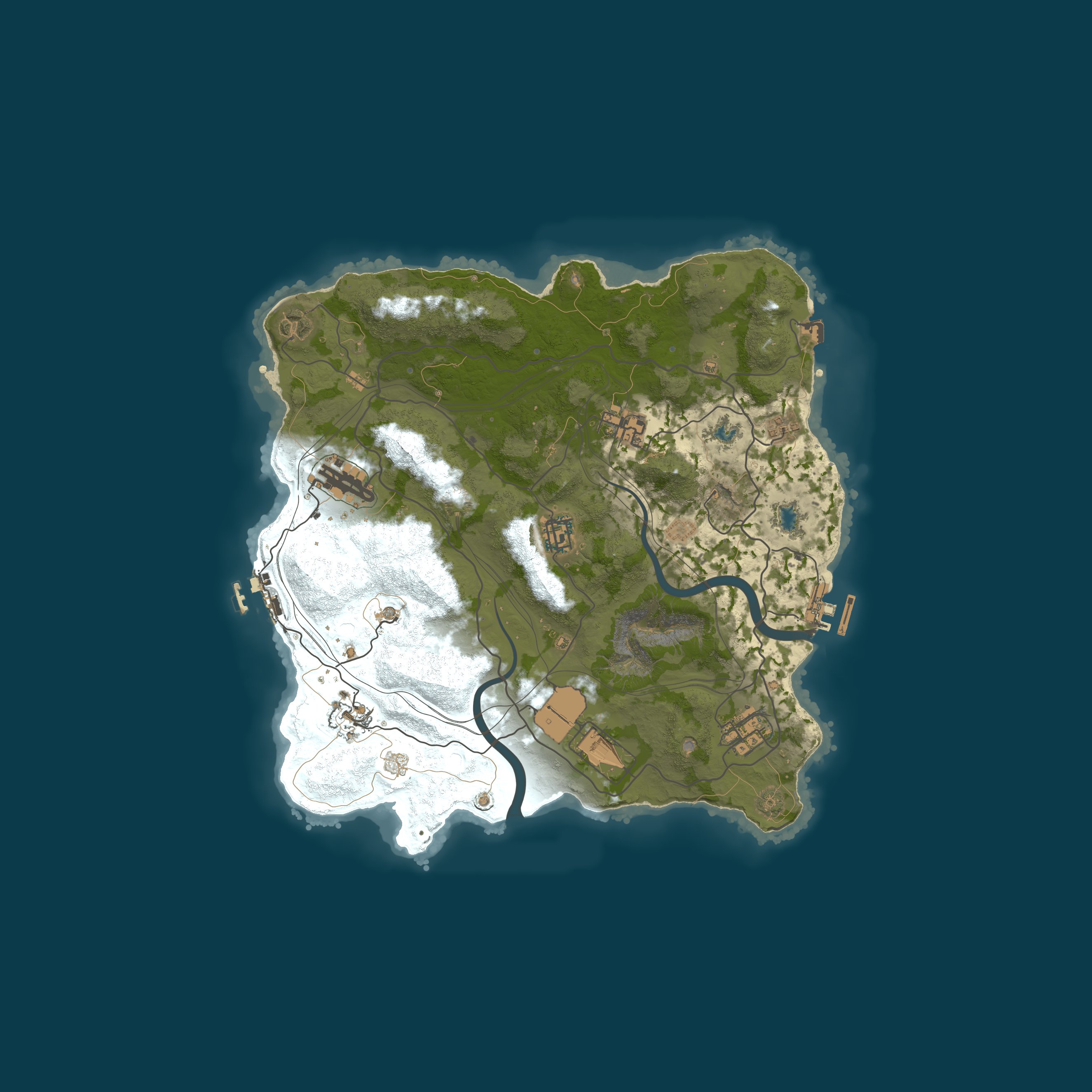 Rust map 3300/1337
