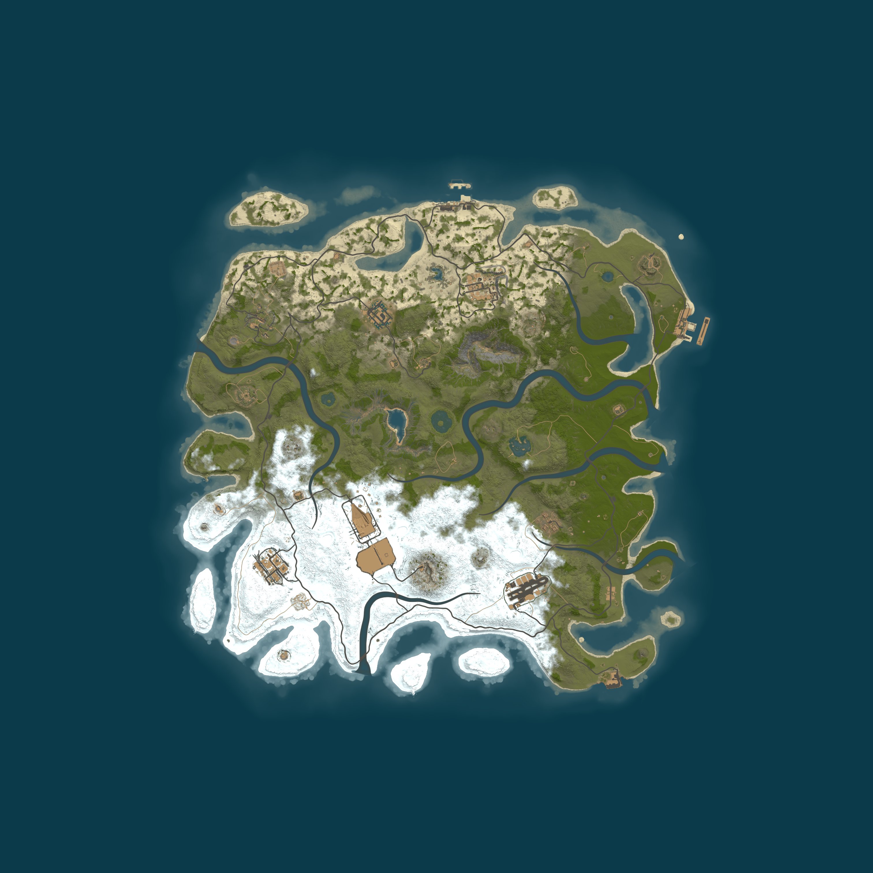 Map for Spoonkid Rust - RU 2x